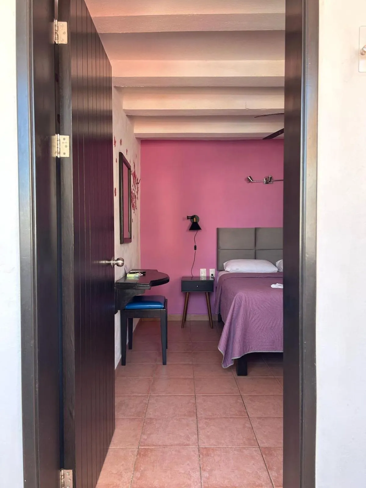 Bed in Hotel Marcianito