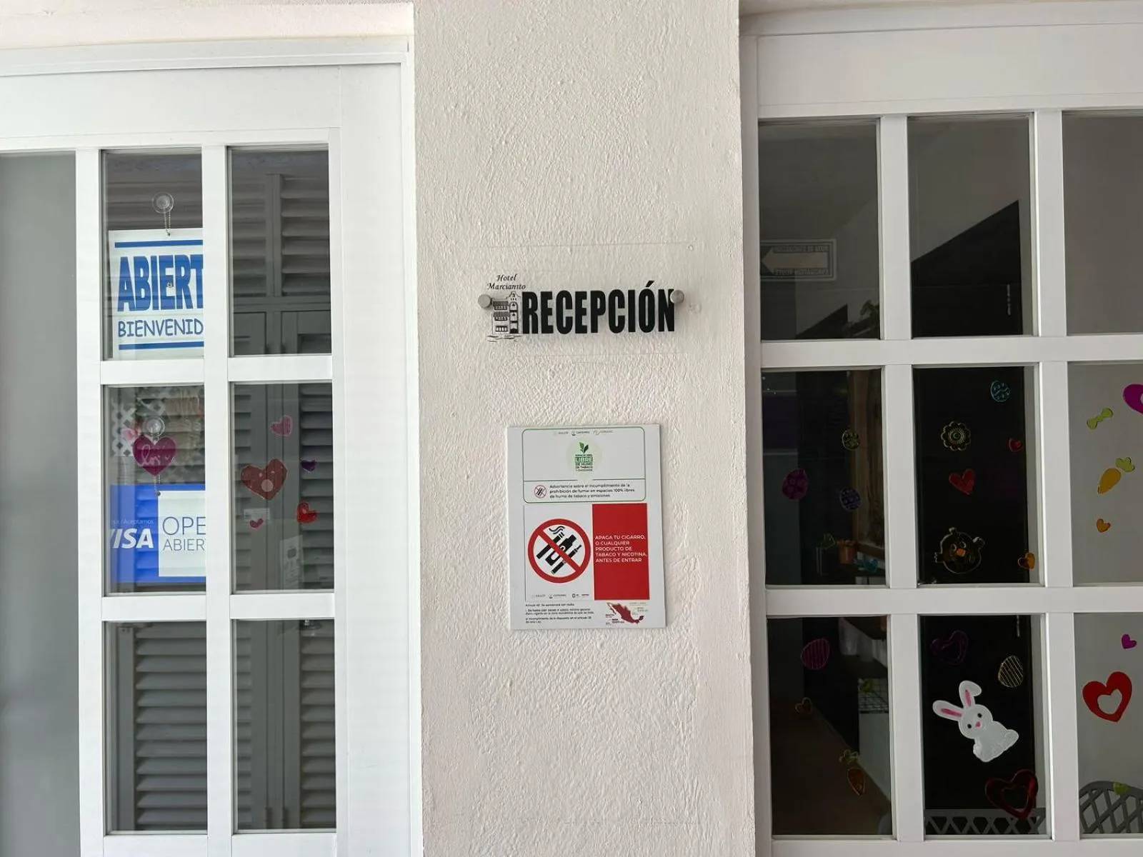 Property building in Hotel Marcianito