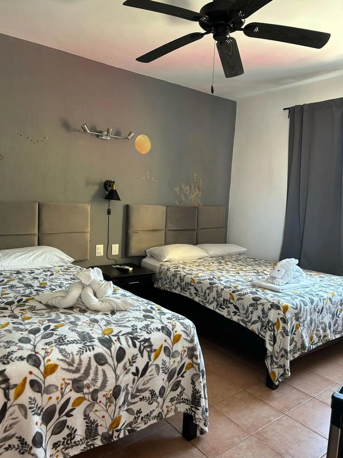 Bed in Hotel Marcianito