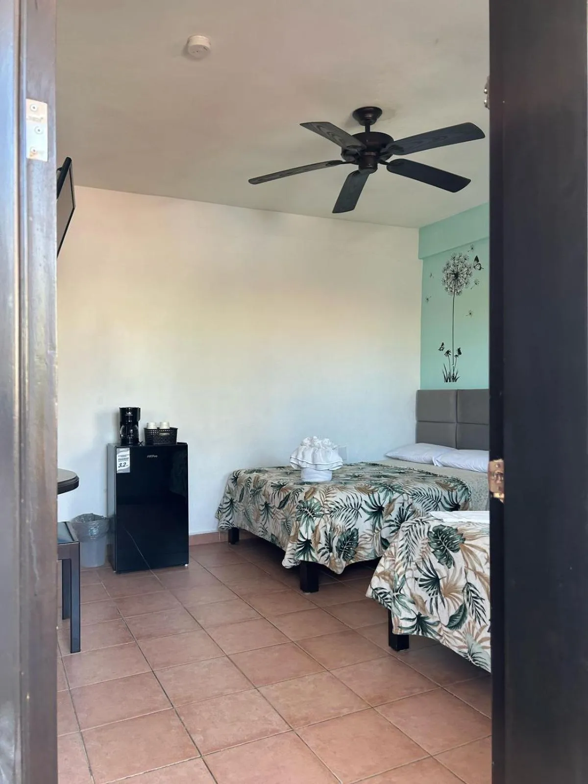 Bed in Hotel Marcianito