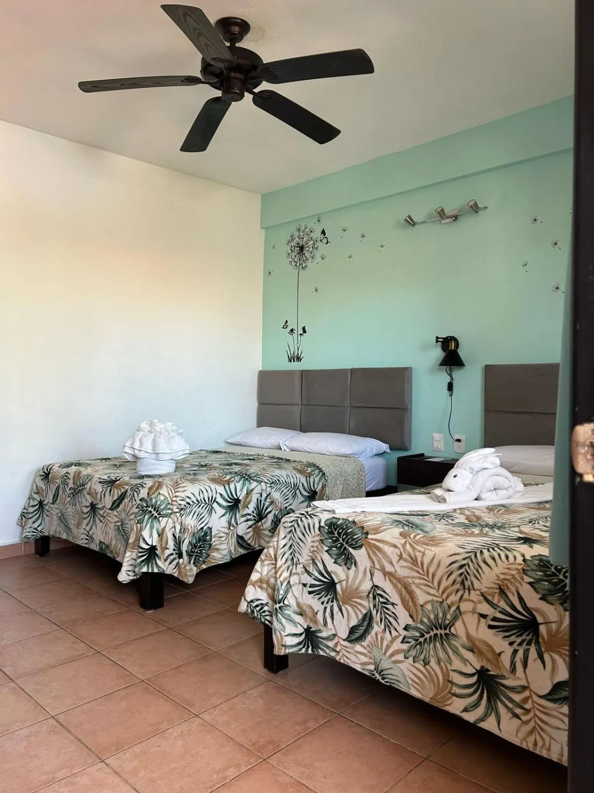 Bed in Hotel Marcianito