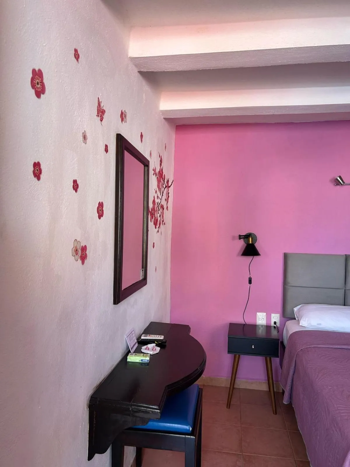 Bed in Hotel Marcianito