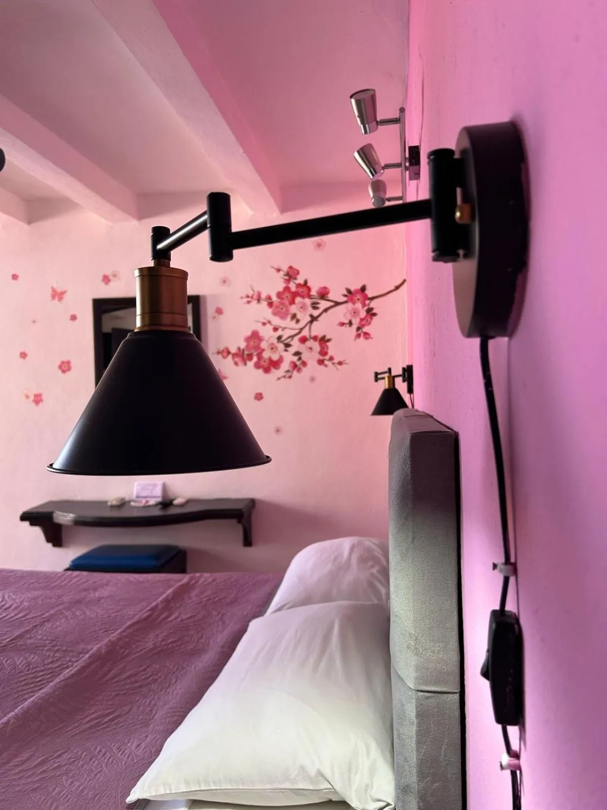 Bed in Hotel Marcianito