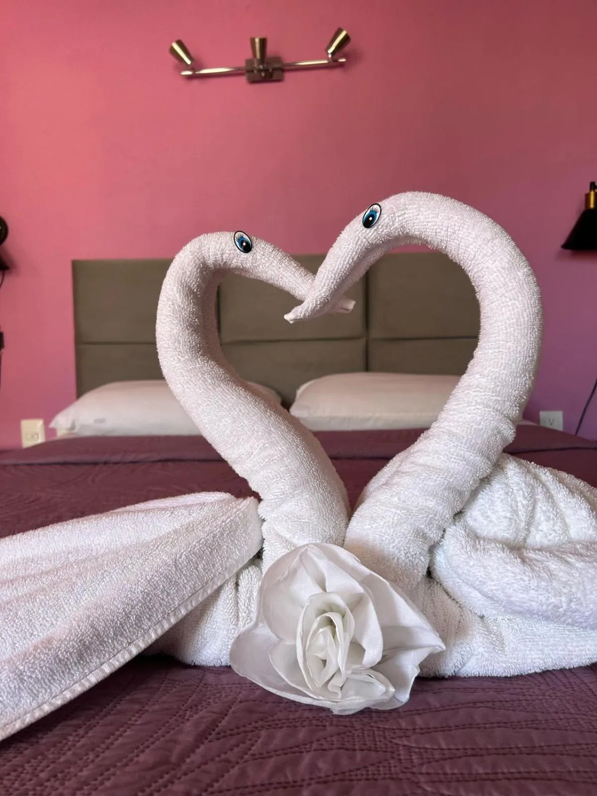 Bed in Hotel Marcianito