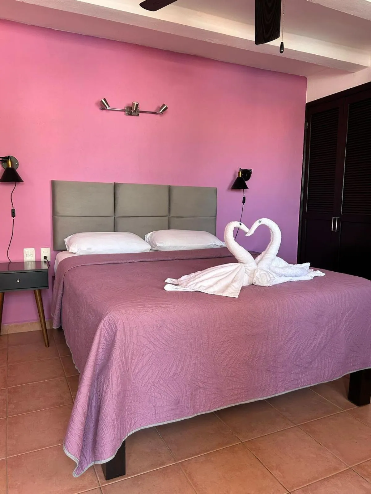 Bed in Hotel Marcianito