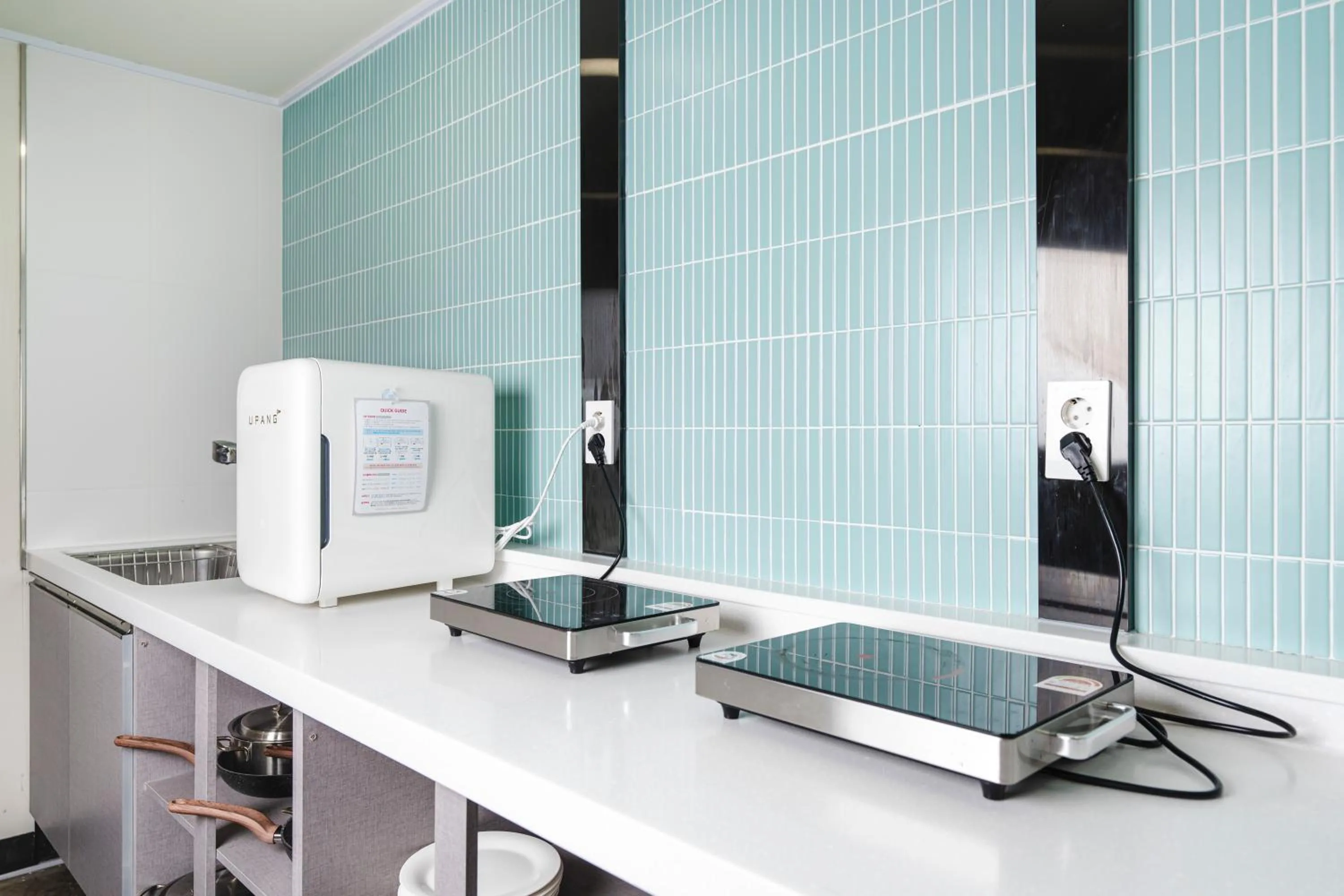 Kitchen or kitchenette in Hallim Resort