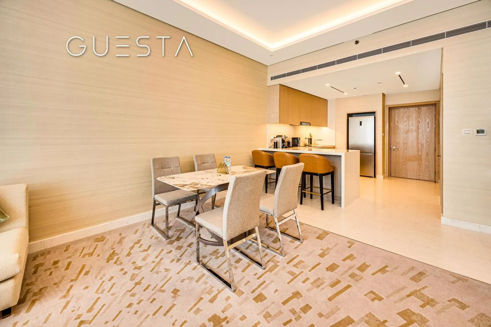 Living room in The Palm Tower, Nakheel Mall, Palm Jumeirah