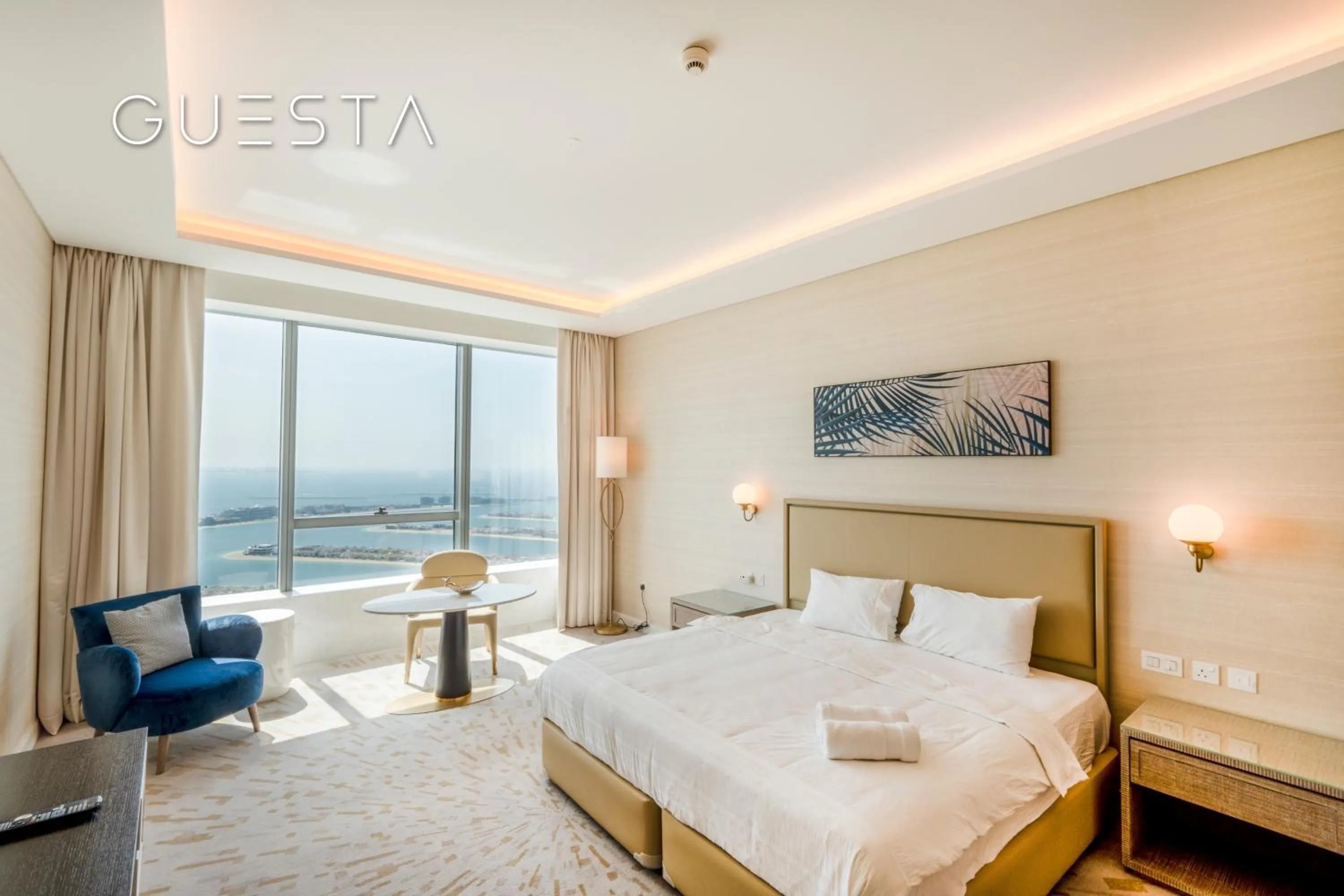 Photo of the whole room, Bed in The Palm Tower, Nakheel Mall, Palm Jumeirah