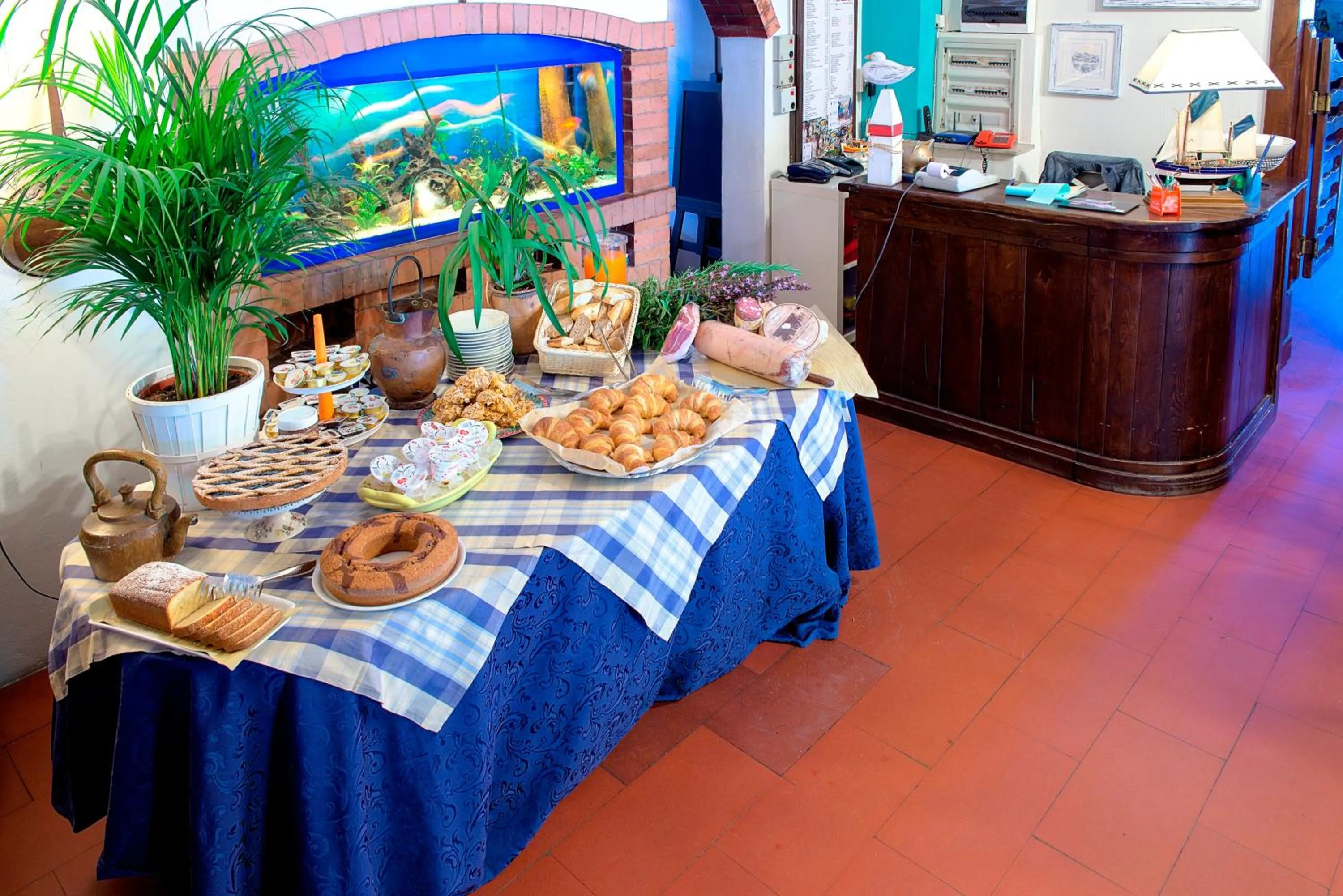 Continental breakfast in Hotel Ristorante da Carlos
