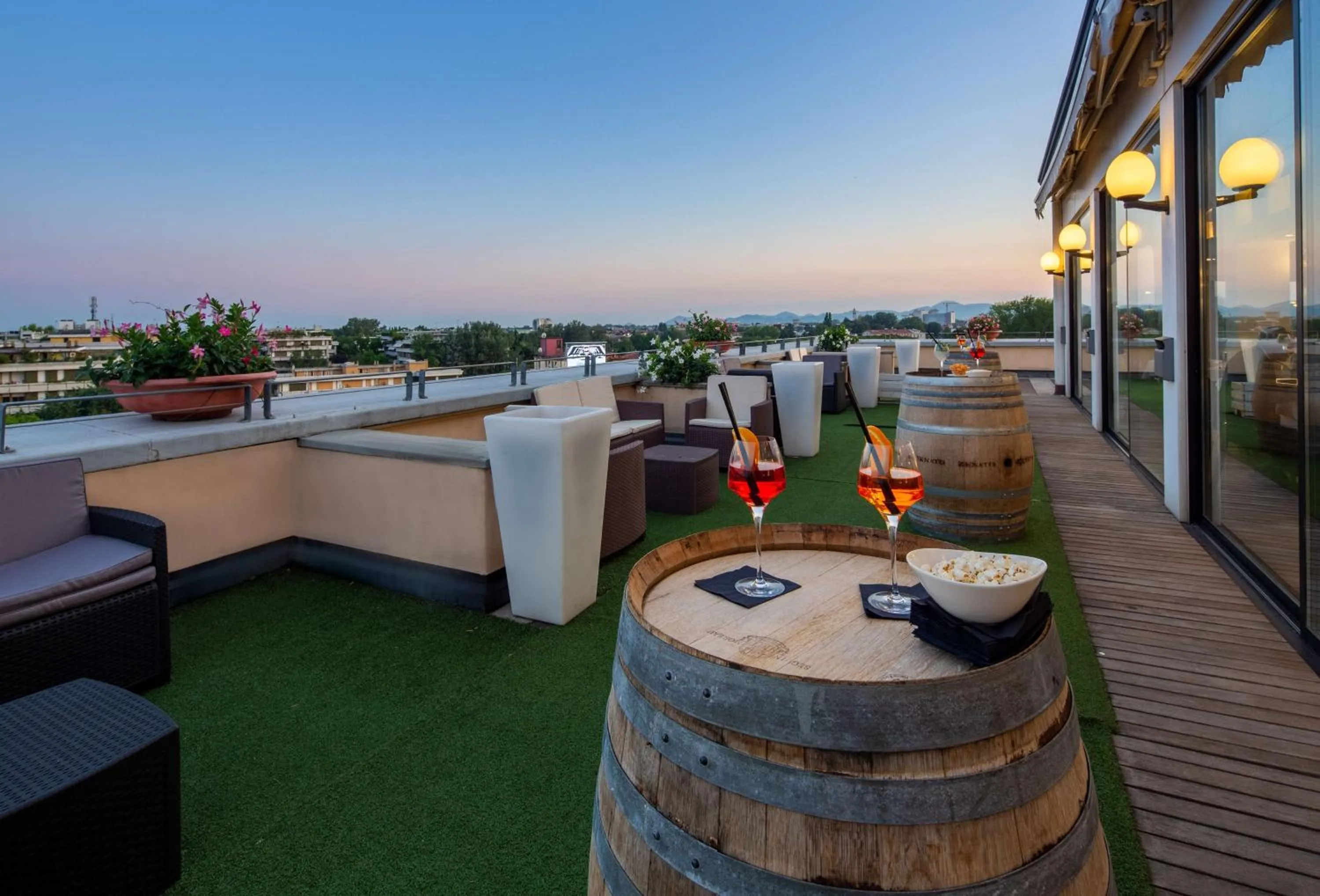 Patio in Best Western Hotel Biri