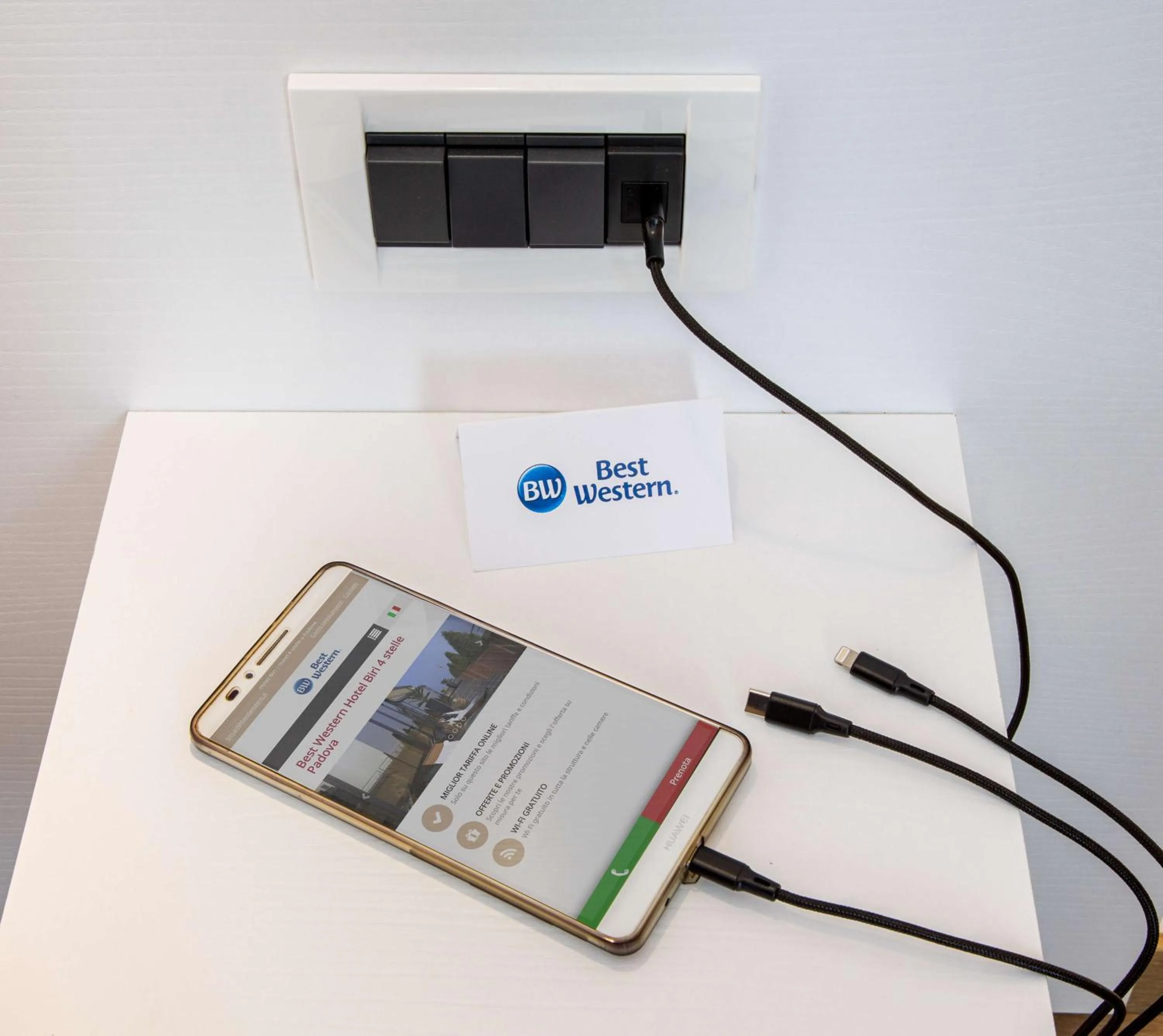 TV and multimedia in Best Western Hotel Biri