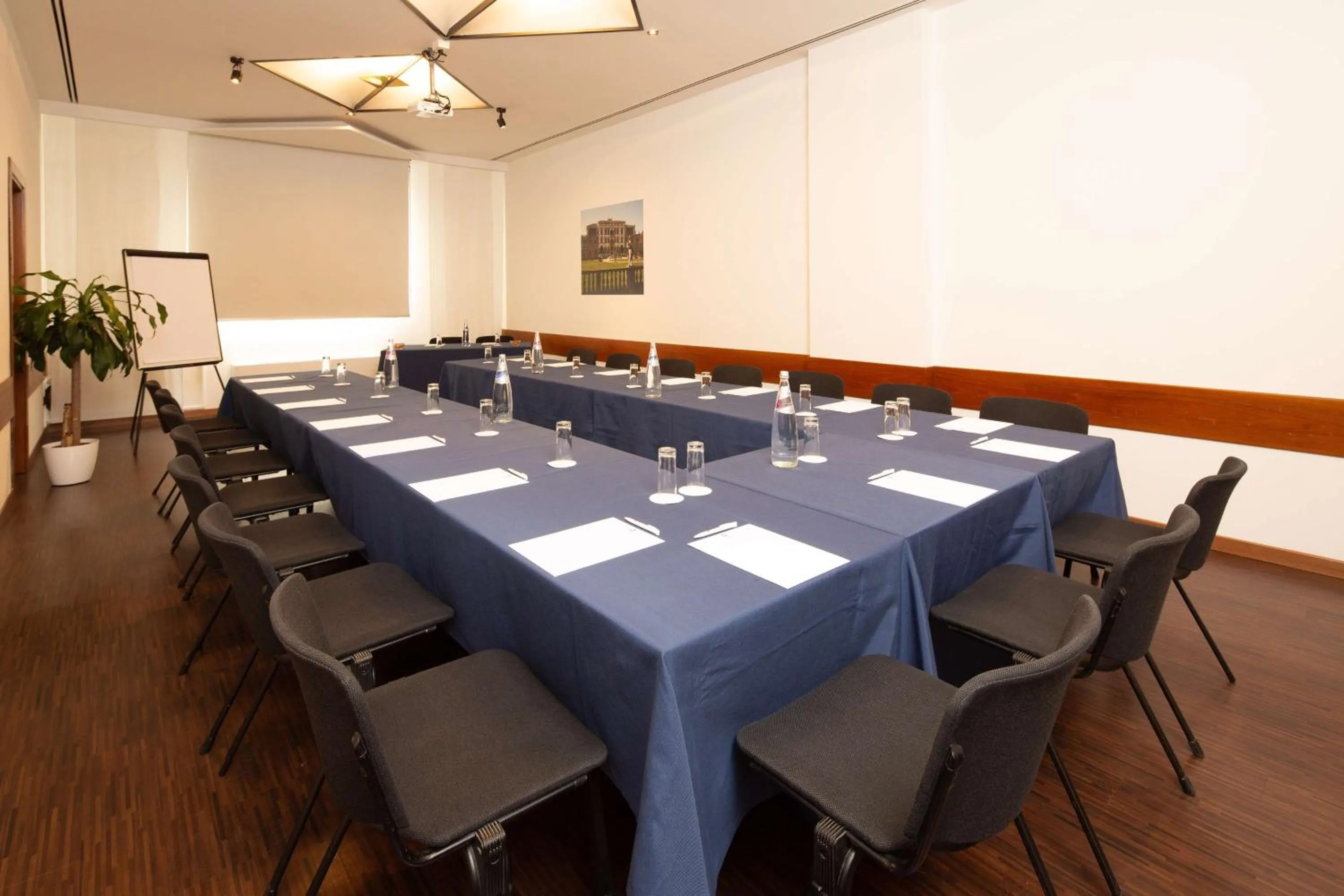 On site in Best Western Hotel Biri