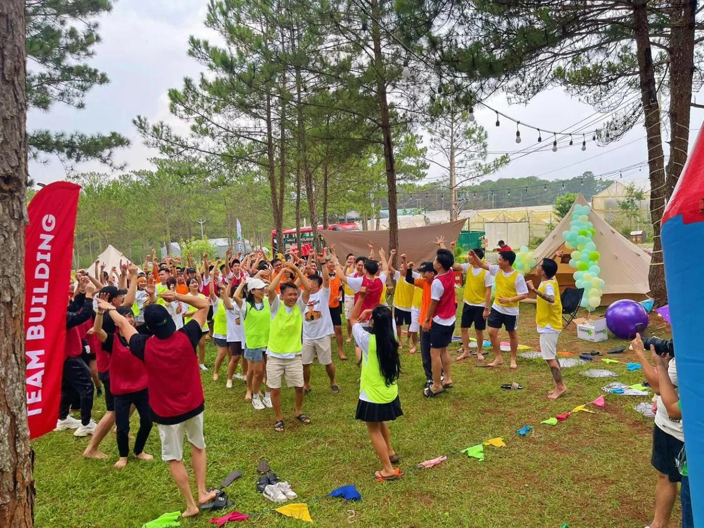 People in Rừng Lá Kim Resort
