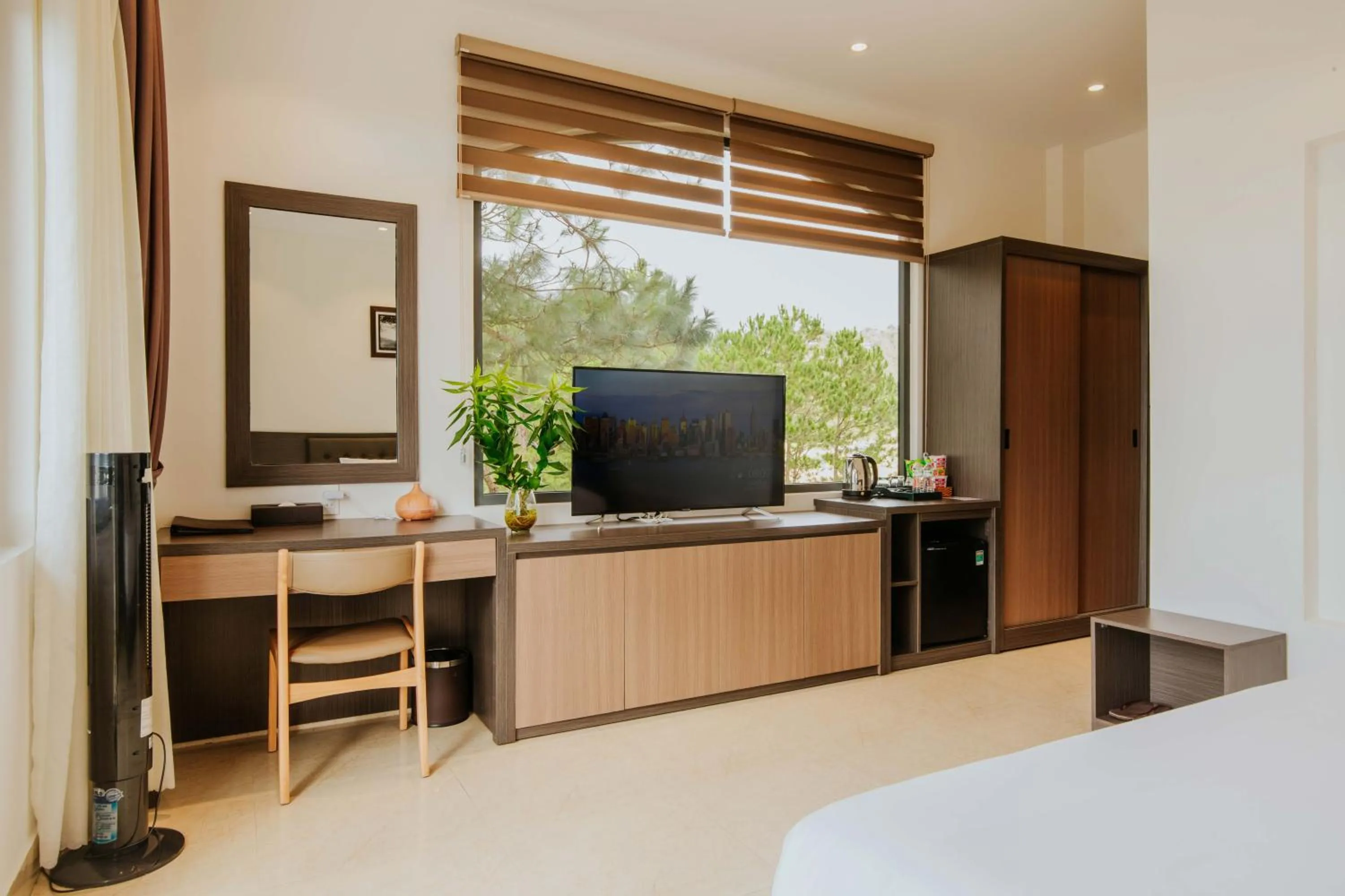 Bed in Rừng Lá Kim Resort