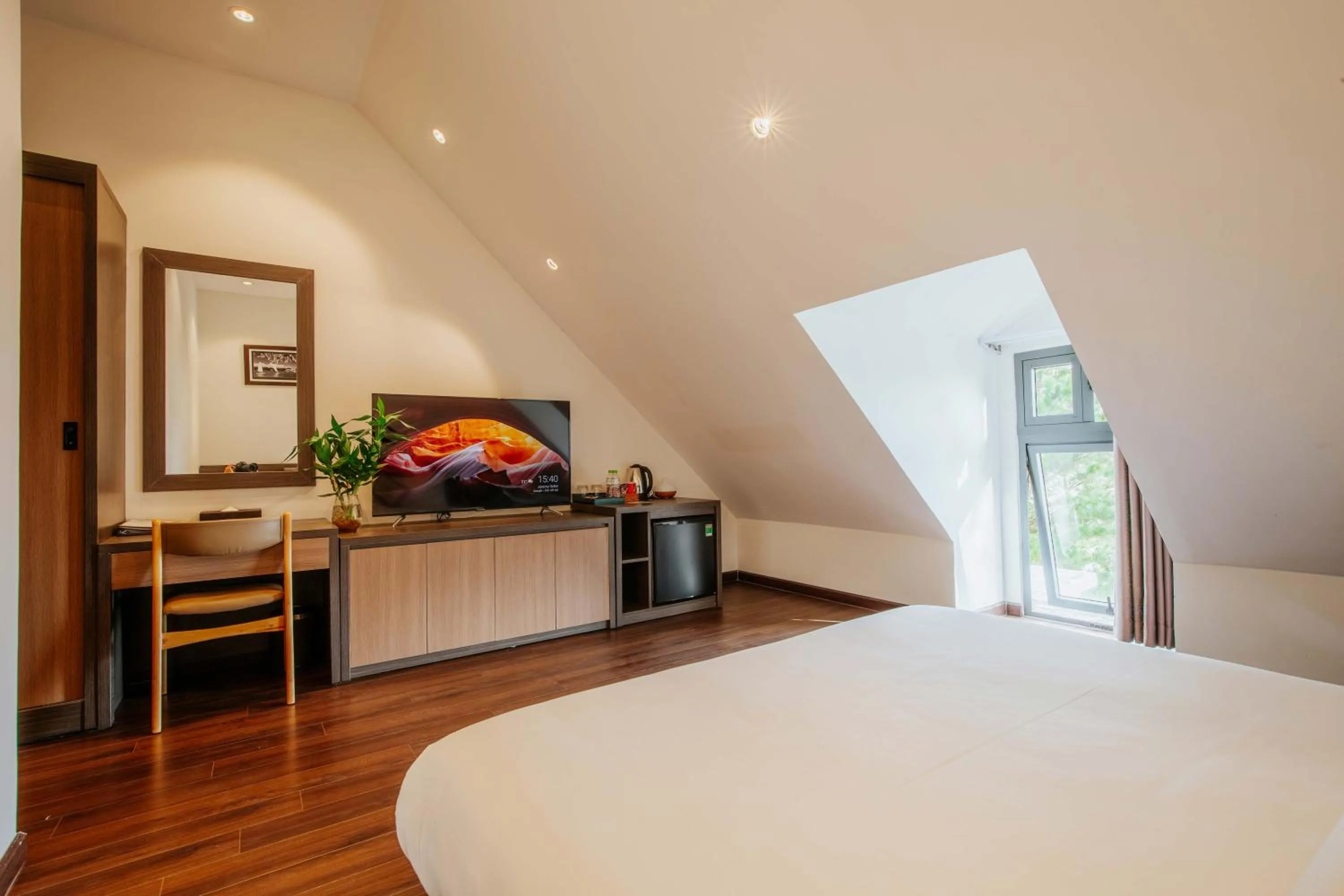 Bed in Rừng Lá Kim Resort