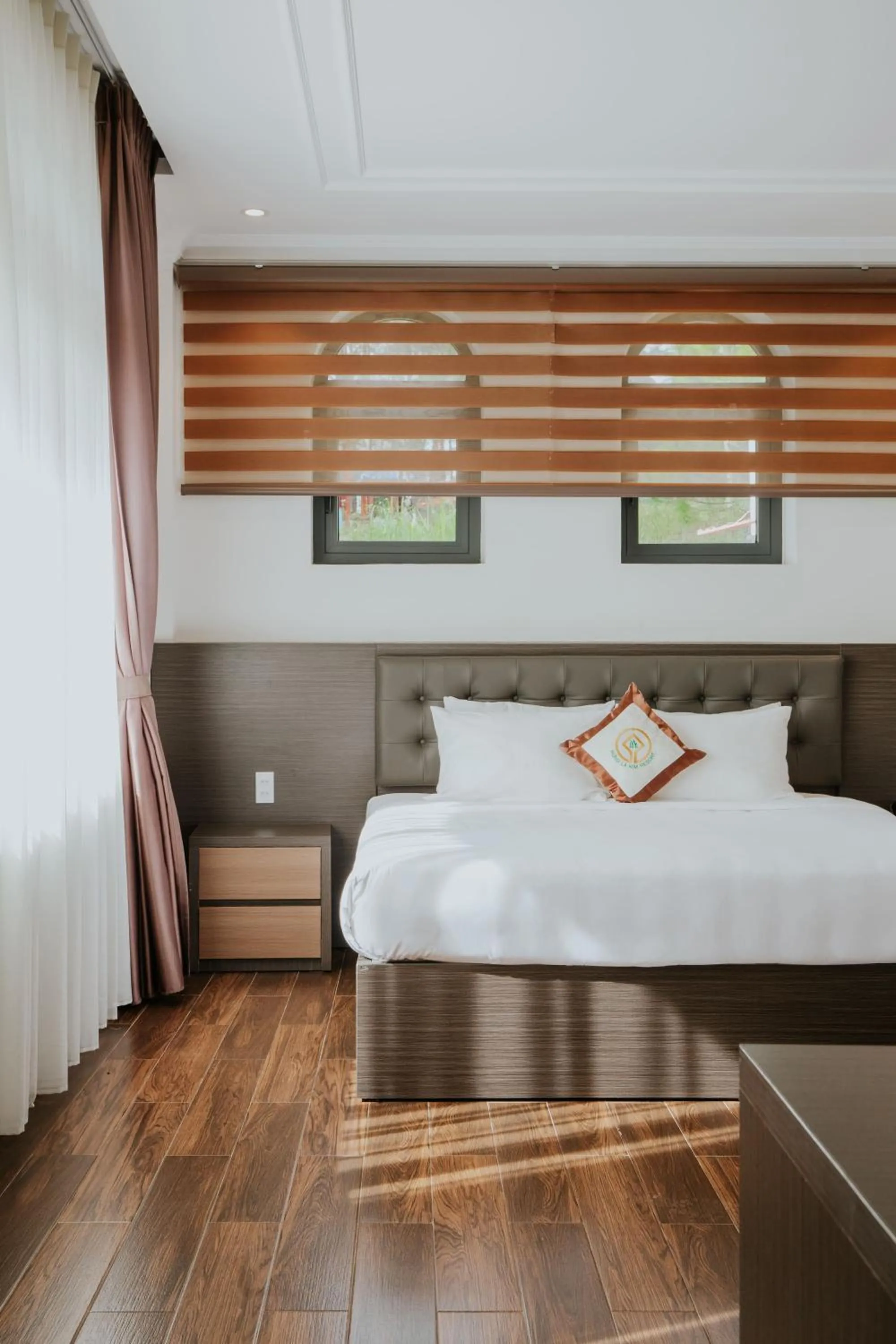 Bed in Rừng Lá Kim Resort