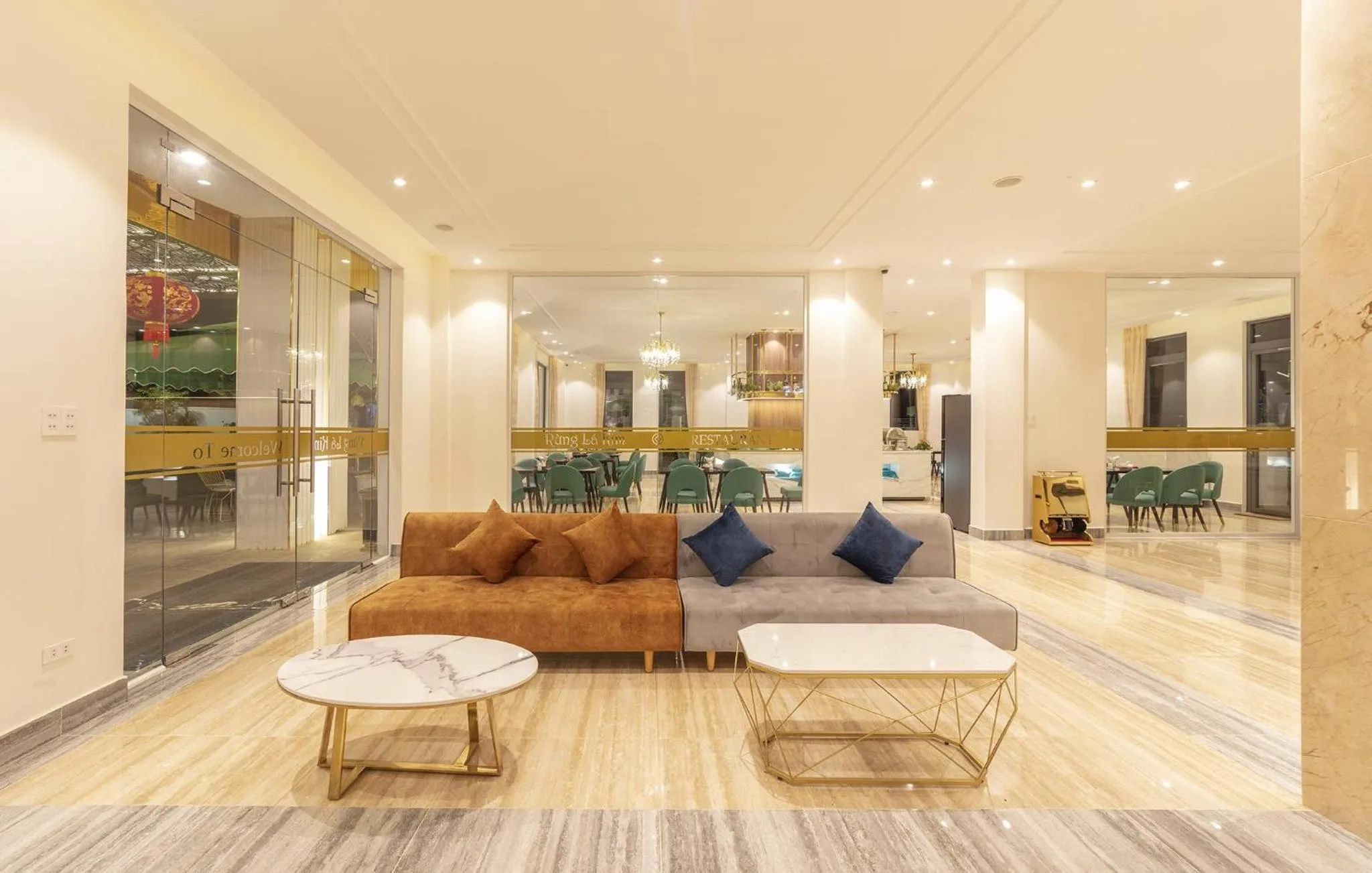 Lobby or reception in Rừng Lá Kim Resort