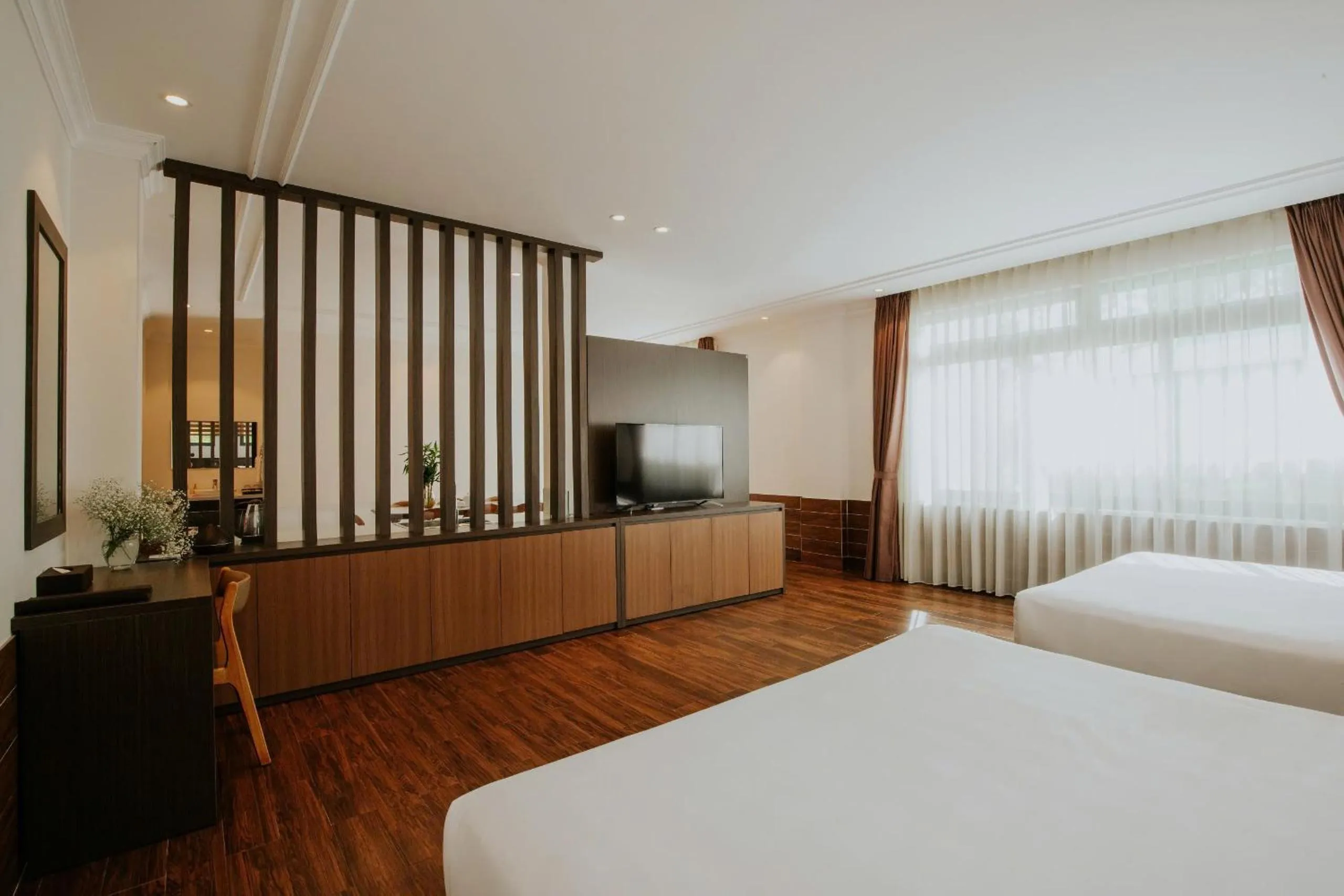 Bed in Rừng Lá Kim Resort