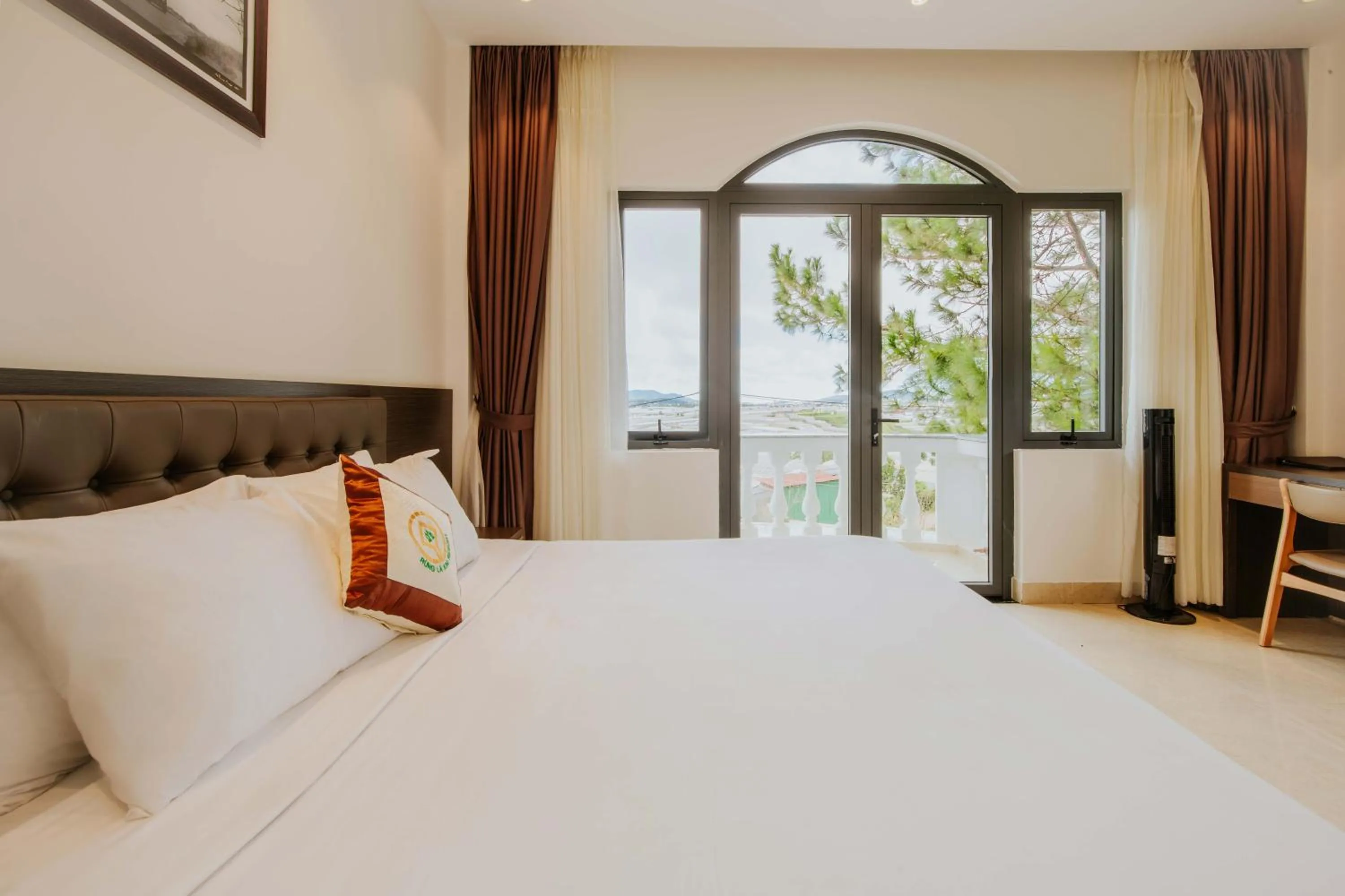 Bed in Rừng Lá Kim Resort