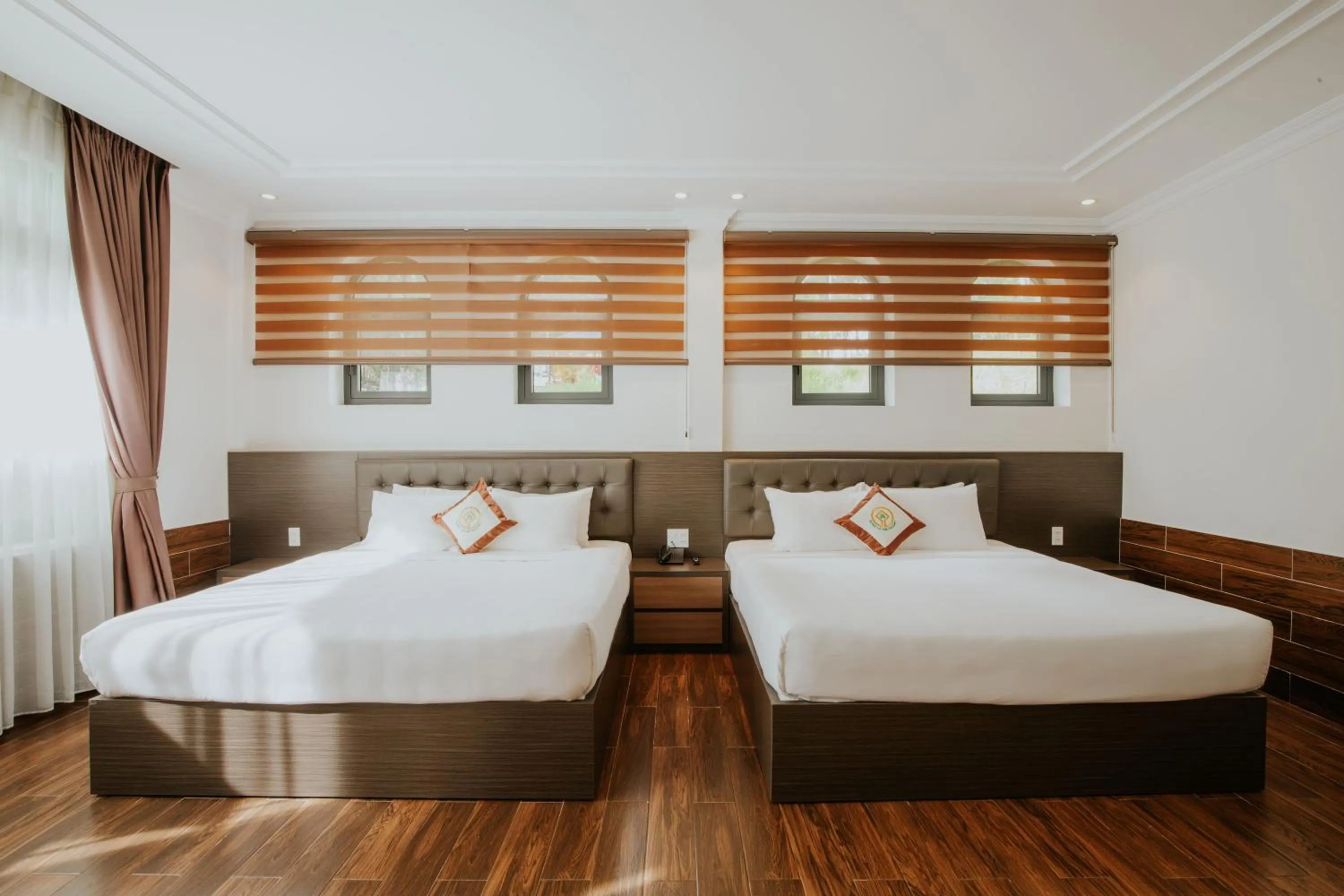 Bed in Rừng Lá Kim Resort