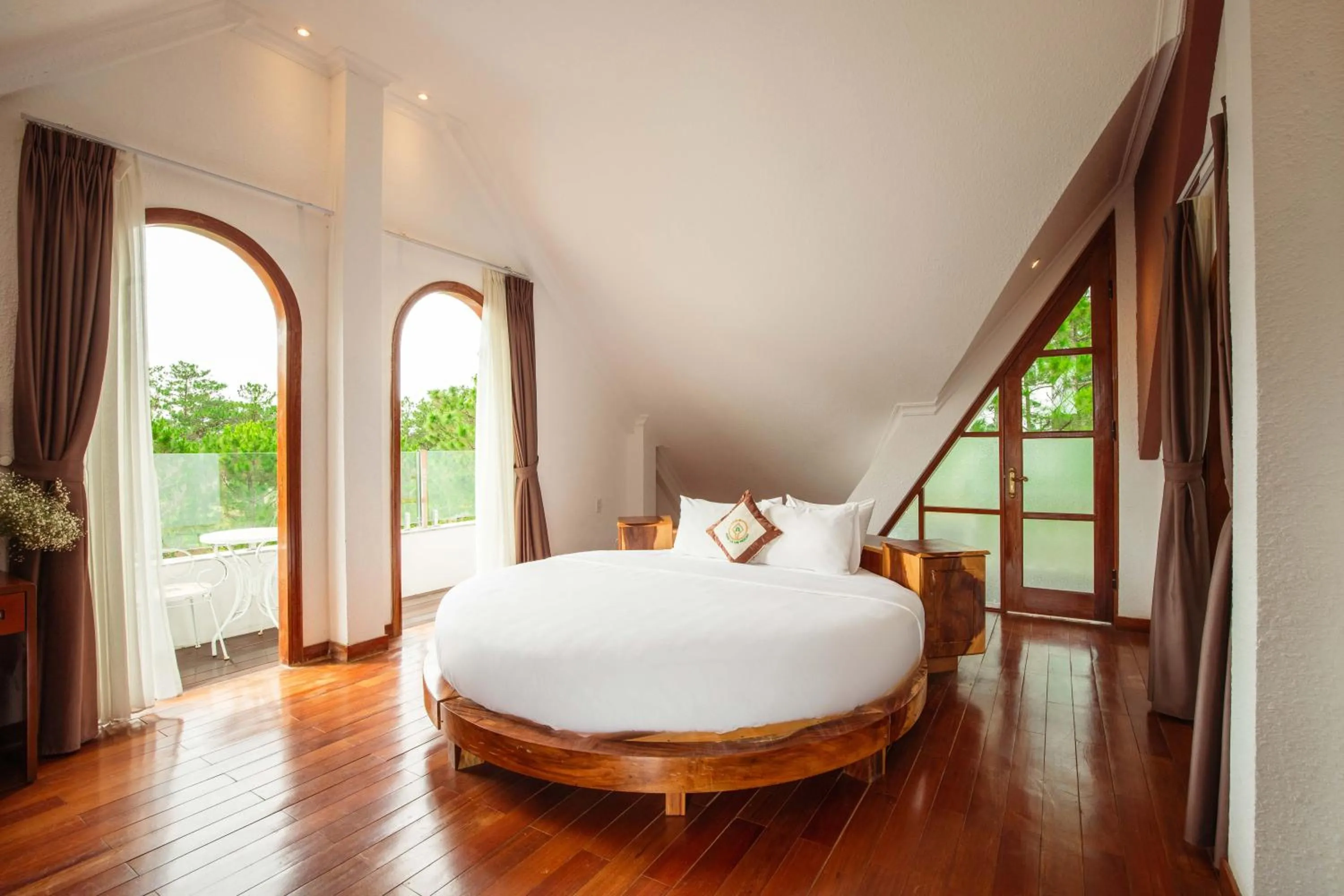 Bed in Rừng Lá Kim Resort