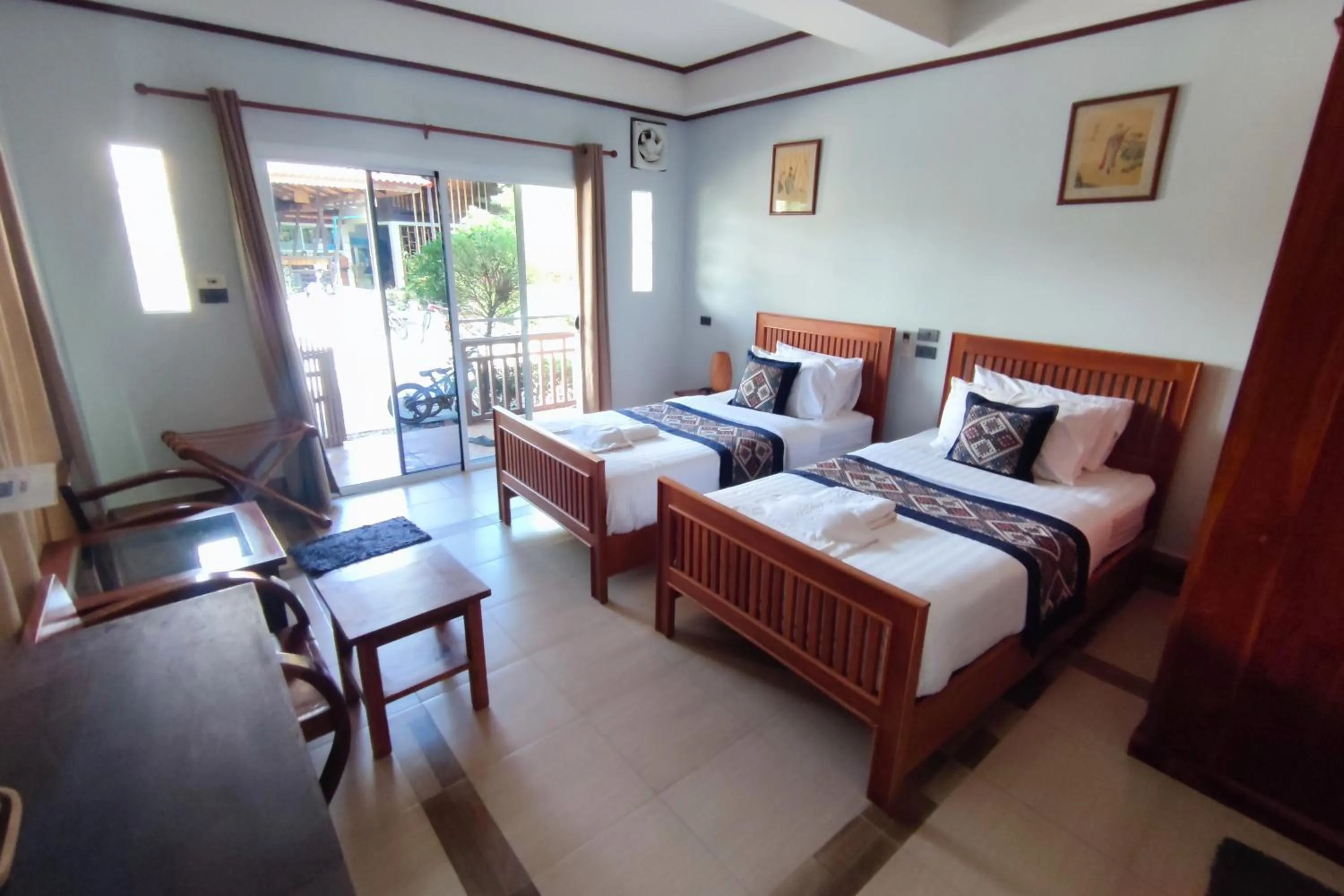Bedroom, Bed in Nakorn River View