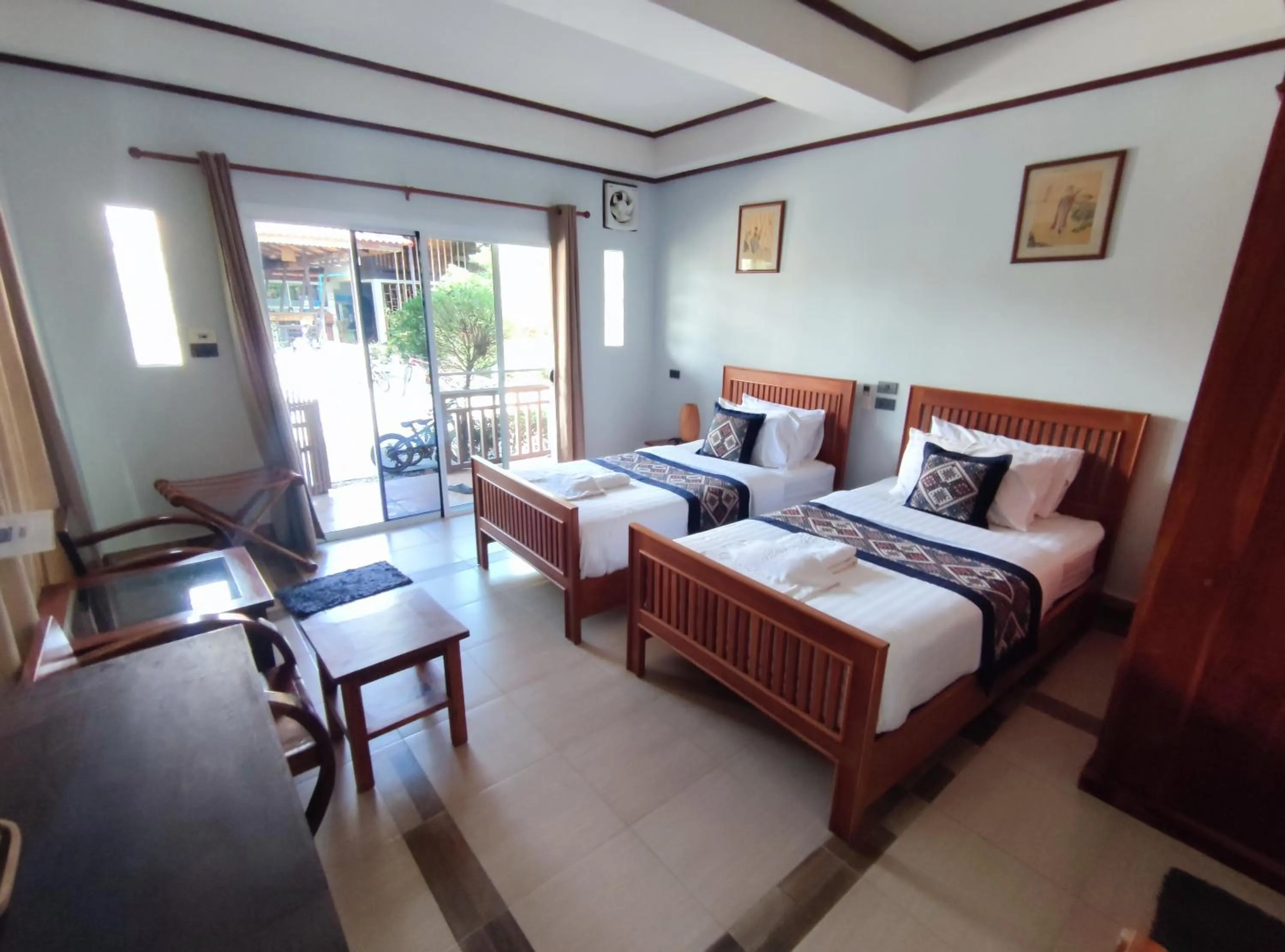 Bed in Nakorn River View