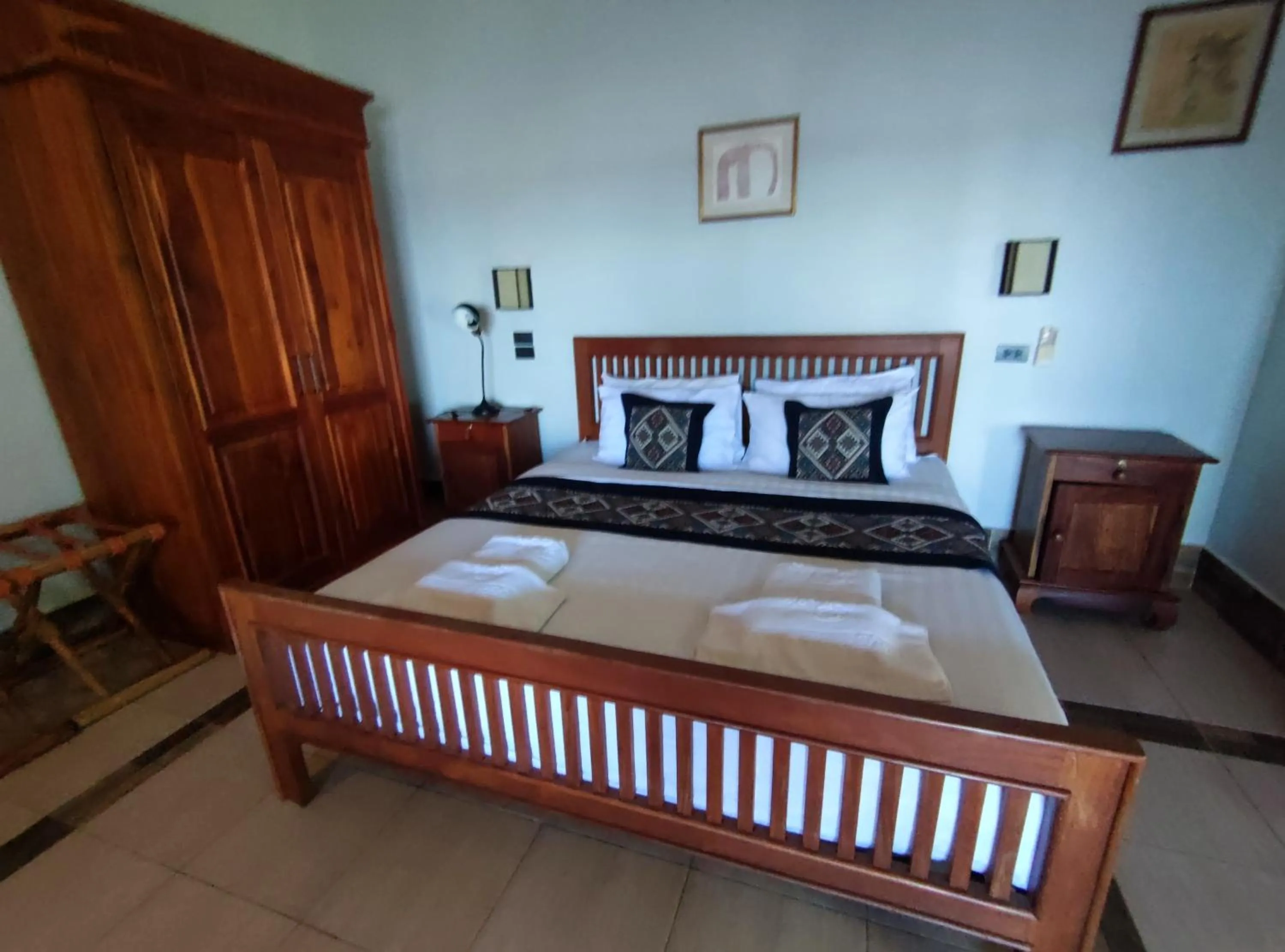 Bed in Nakorn River View