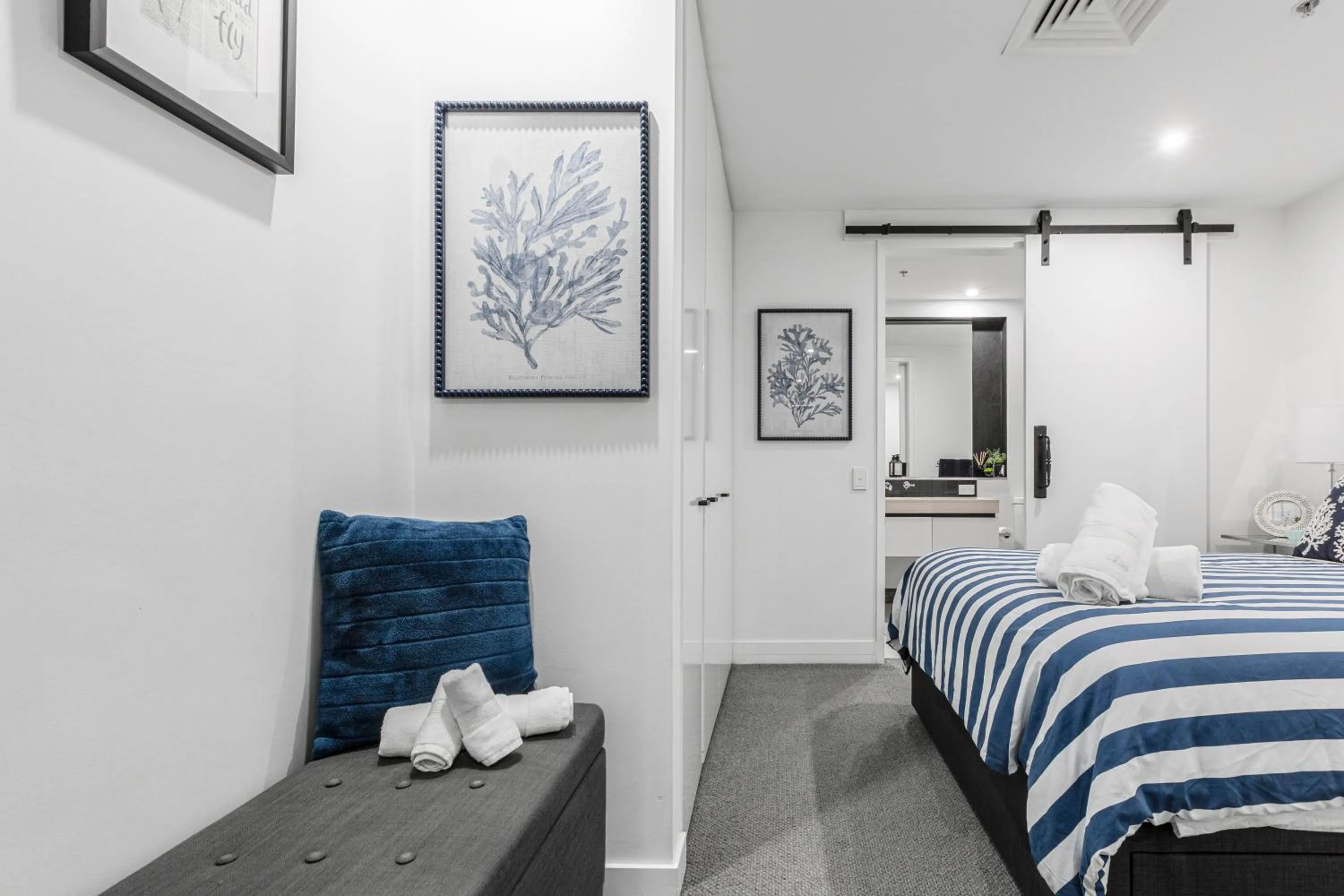 Bed in The Port Melbourne Experience
