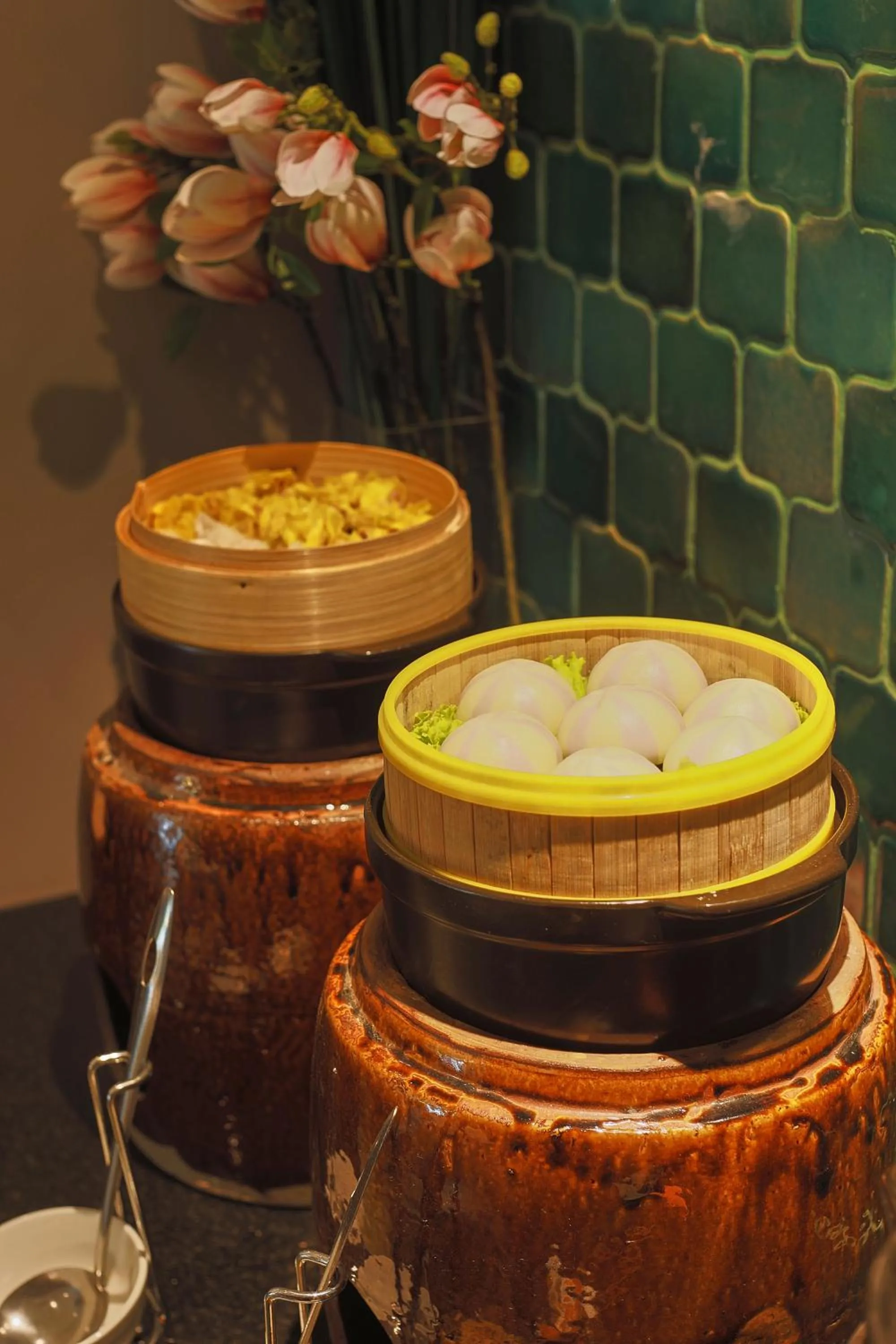 Buffet breakfast in CHERRY BOUTIQUE HOTEL