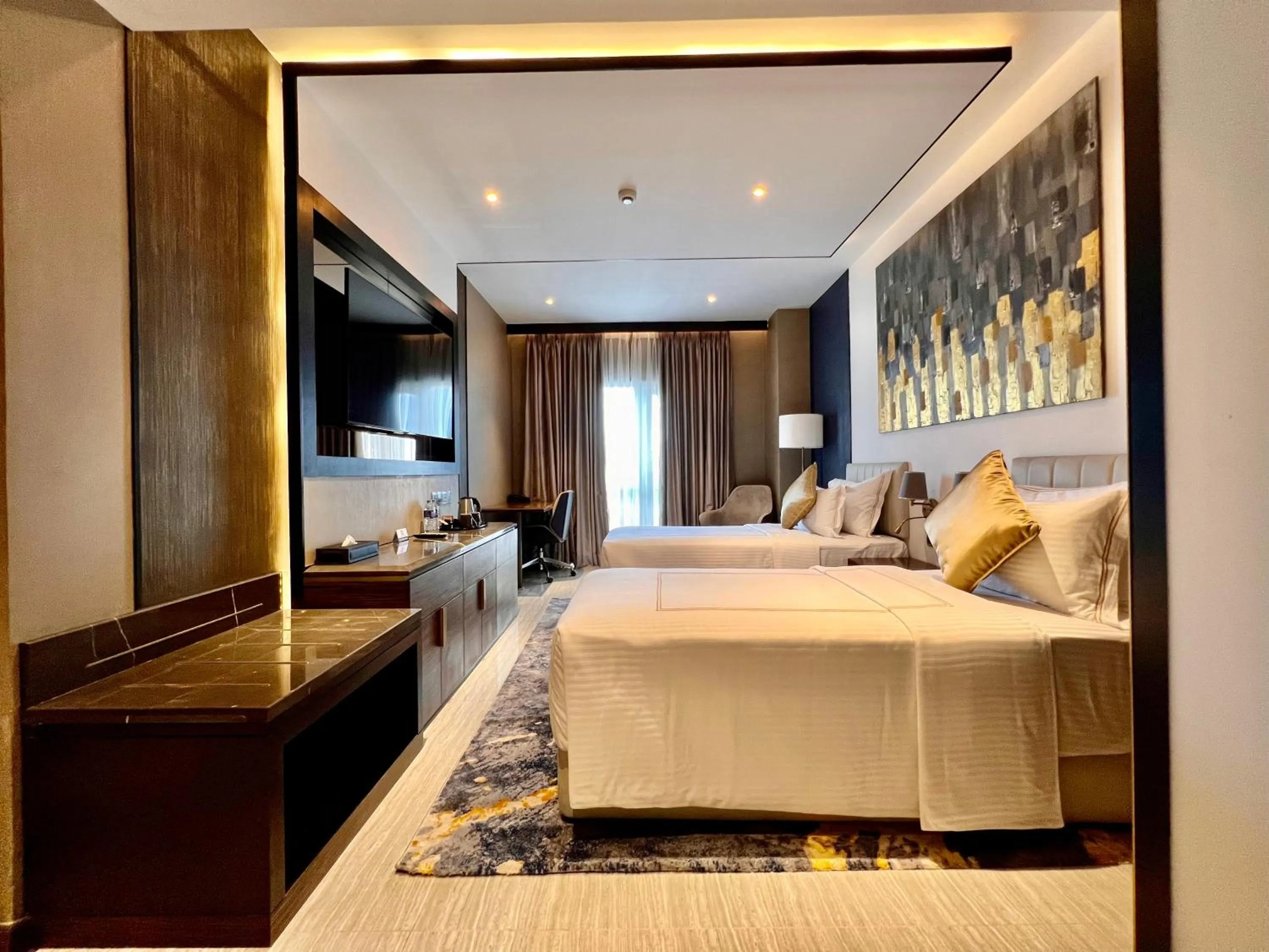 Bed in Zest Metropole