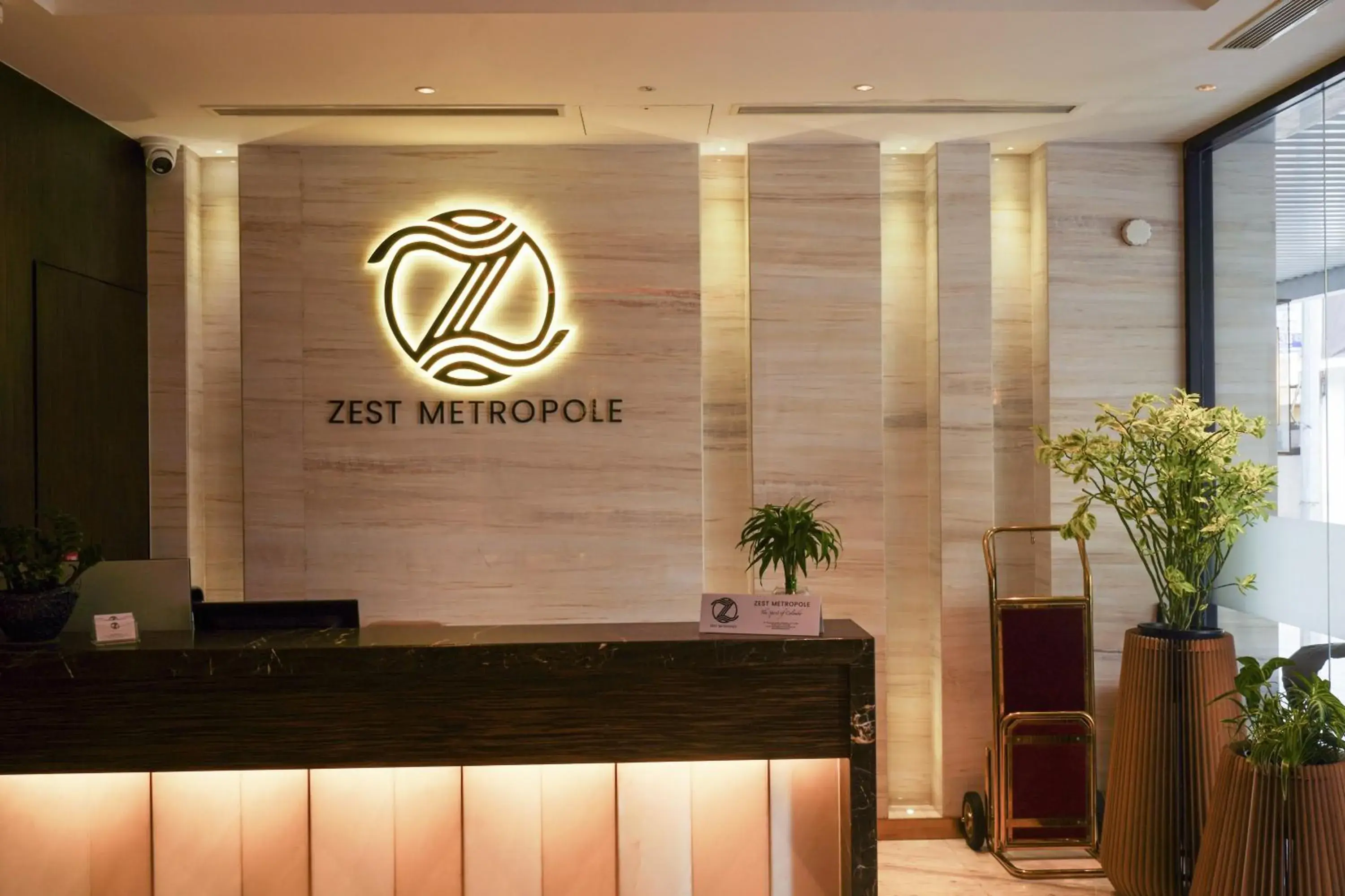 Lobby or reception in Zest Metropole Lobby or reception in Zest Metropole