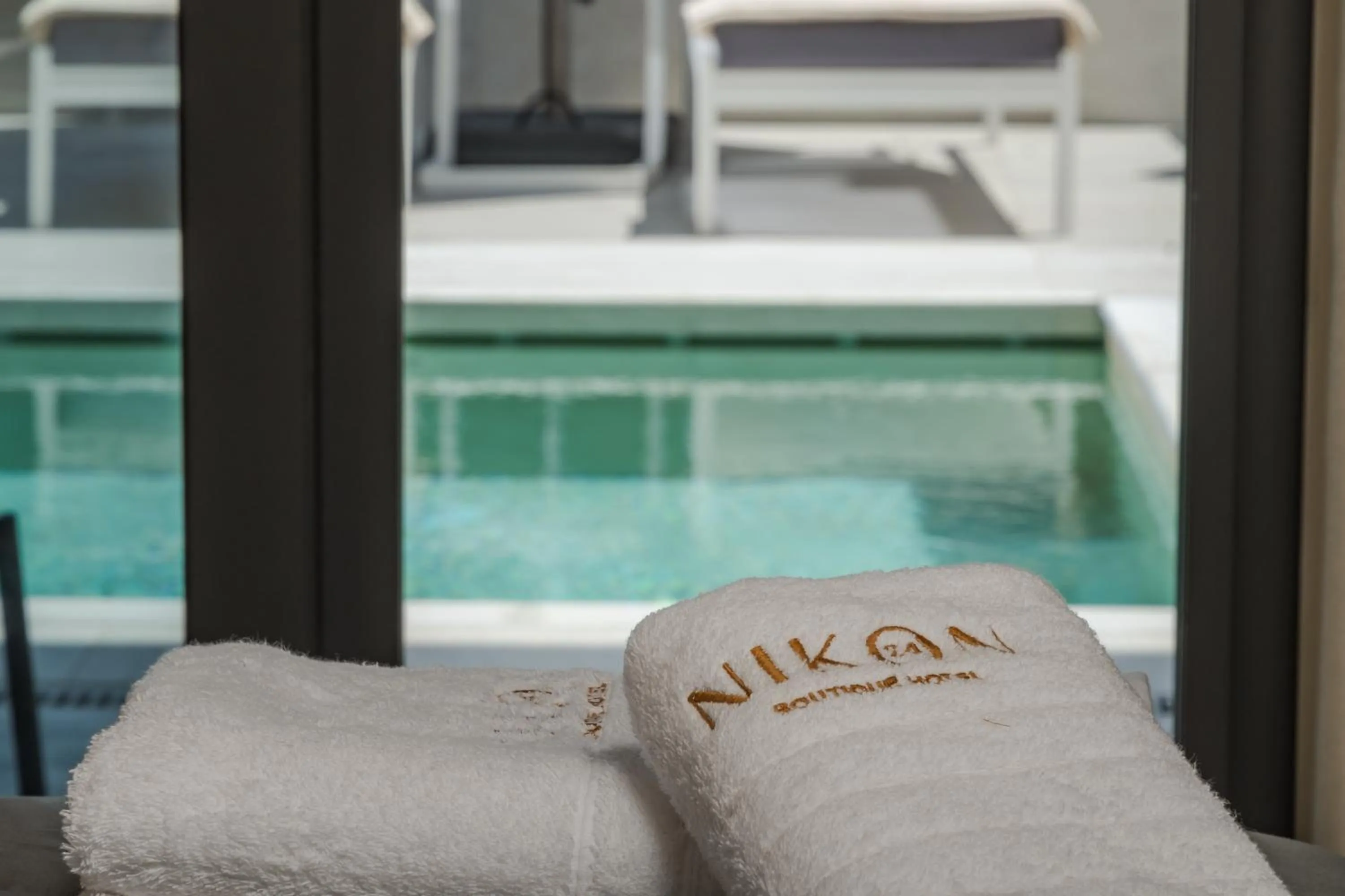 Swimming pool in Nikon Boutique Hotel