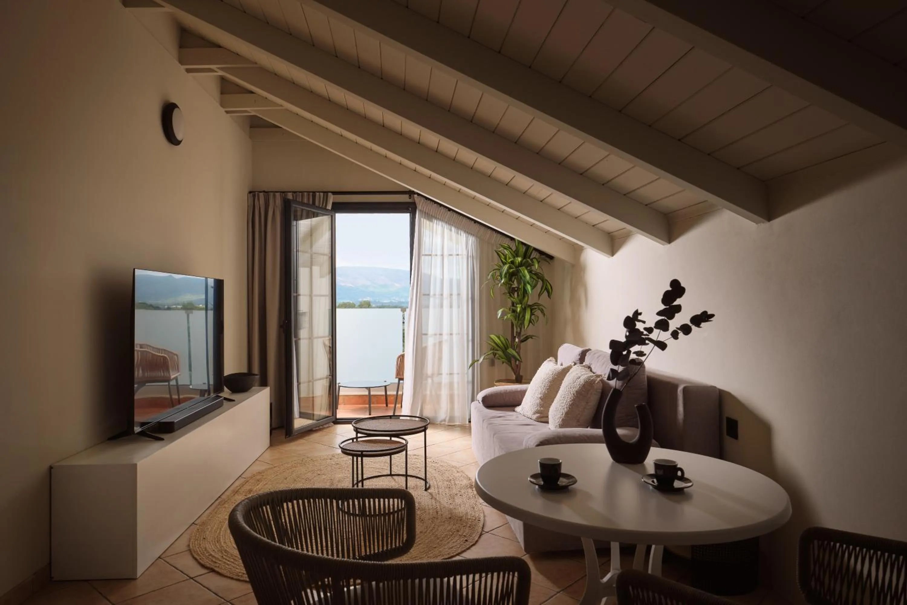 Living room in Nikon Boutique Hotel