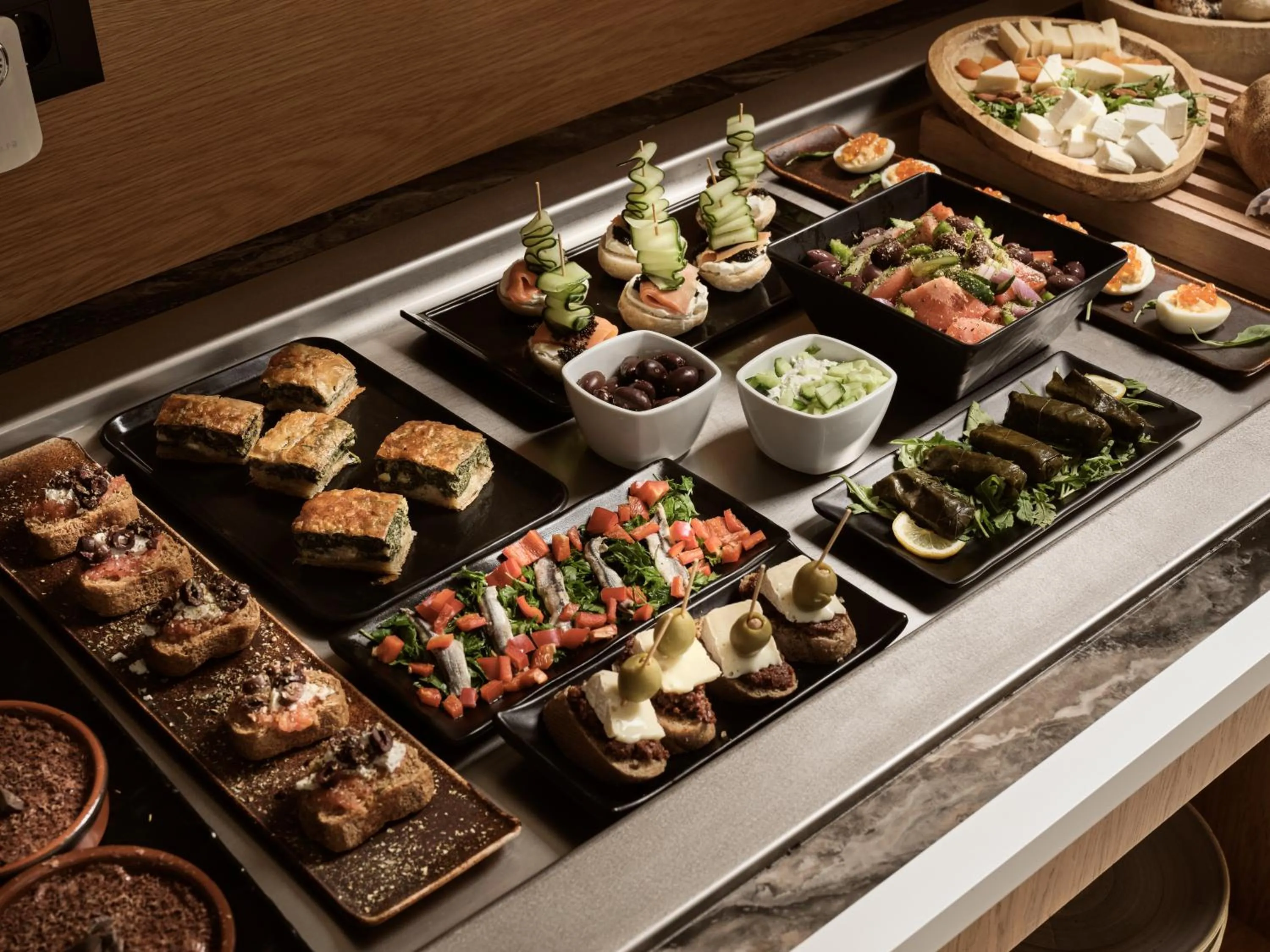 Buffet breakfast in Nikon Boutique Hotel