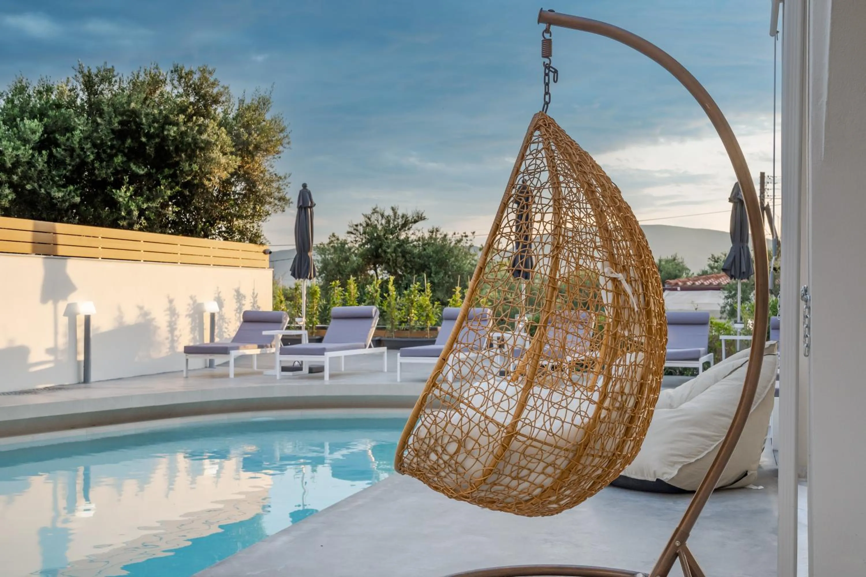 Swimming pool in Nikon Boutique Hotel