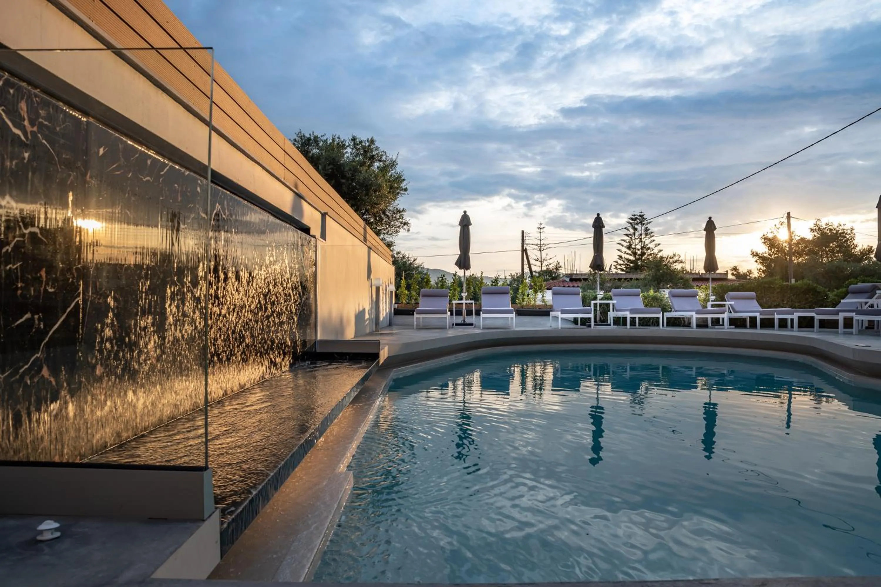 Swimming pool in Nikon Boutique Hotel