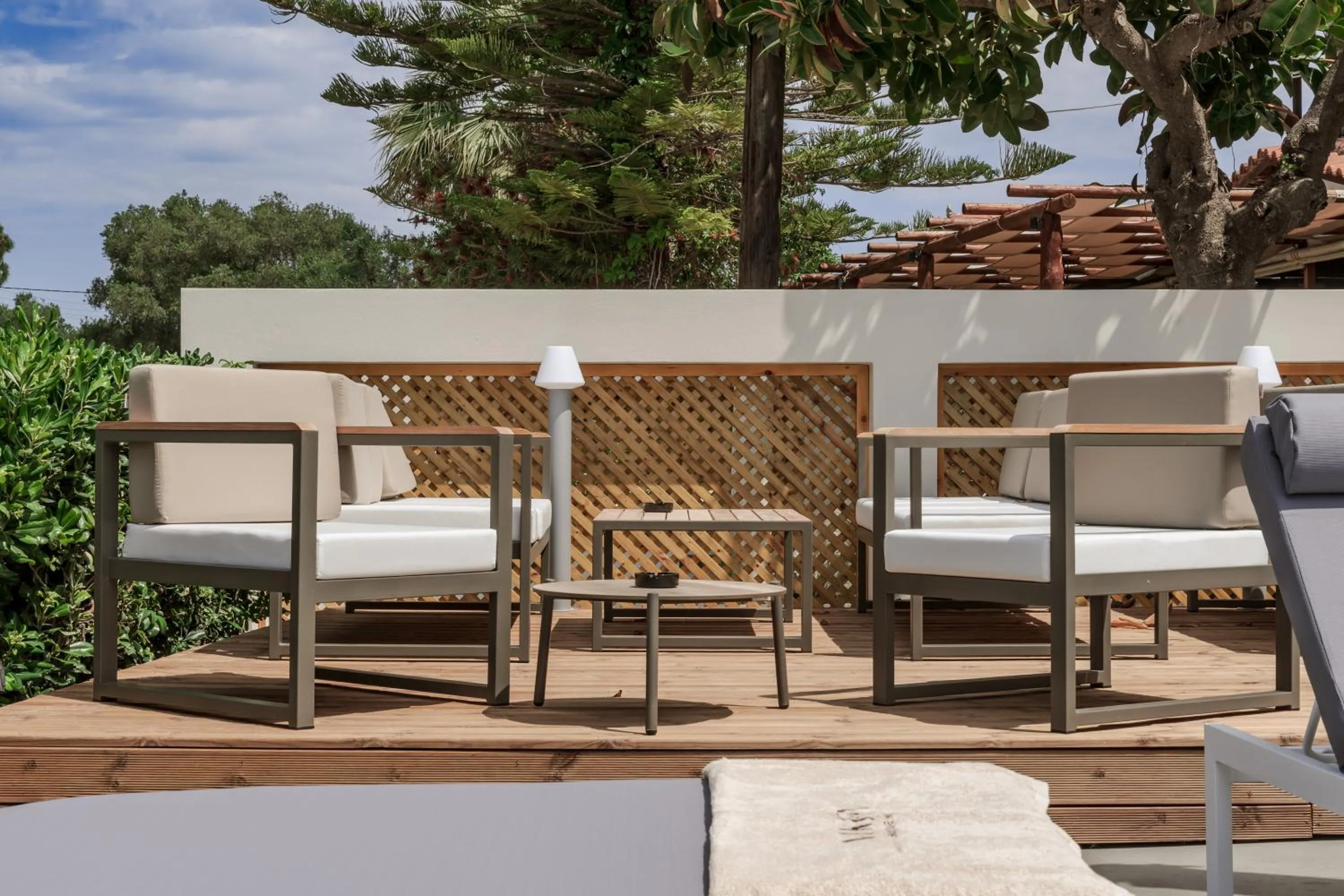 Seating area in Nikon Boutique Hotel