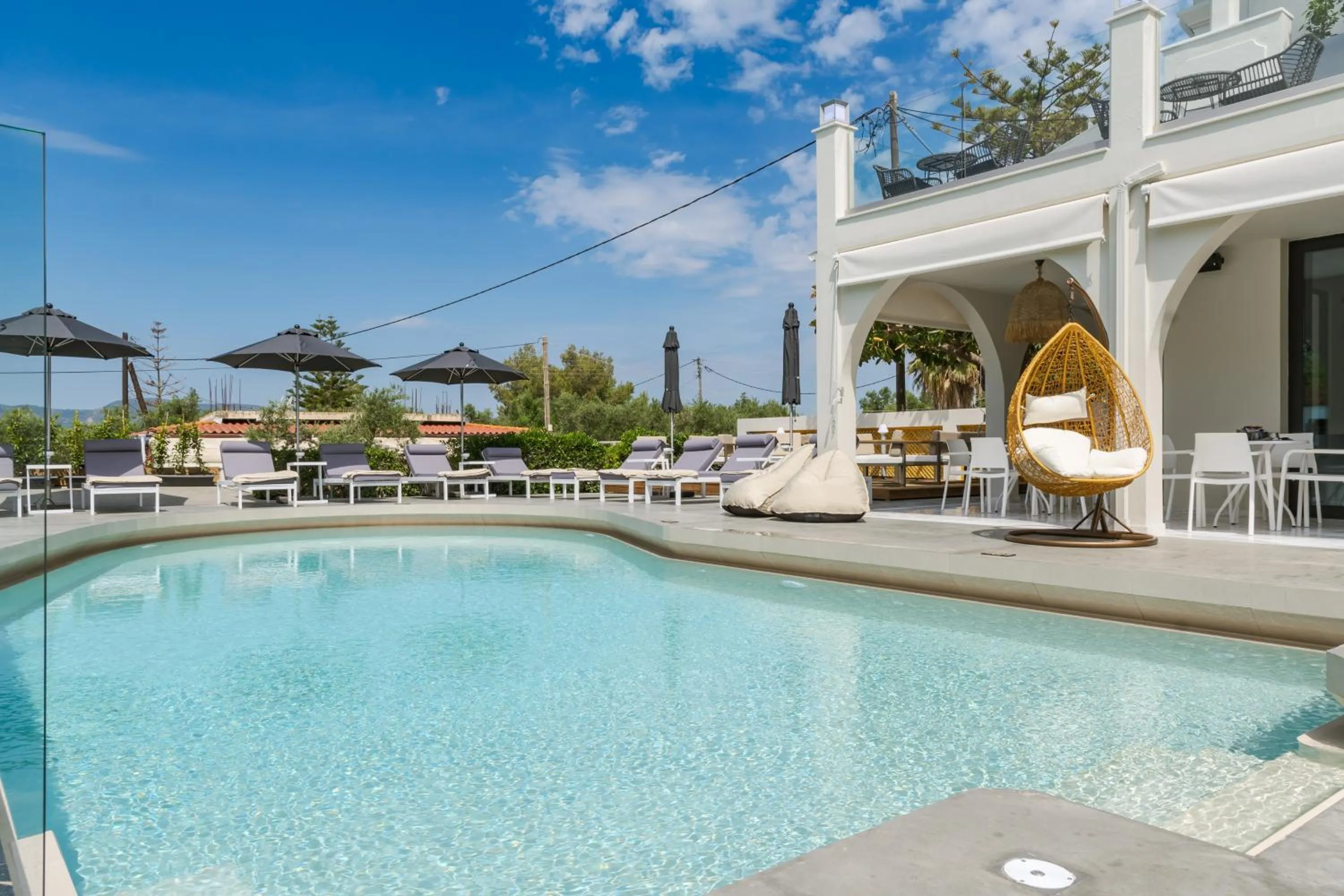 Swimming pool in Nikon Boutique Hotel