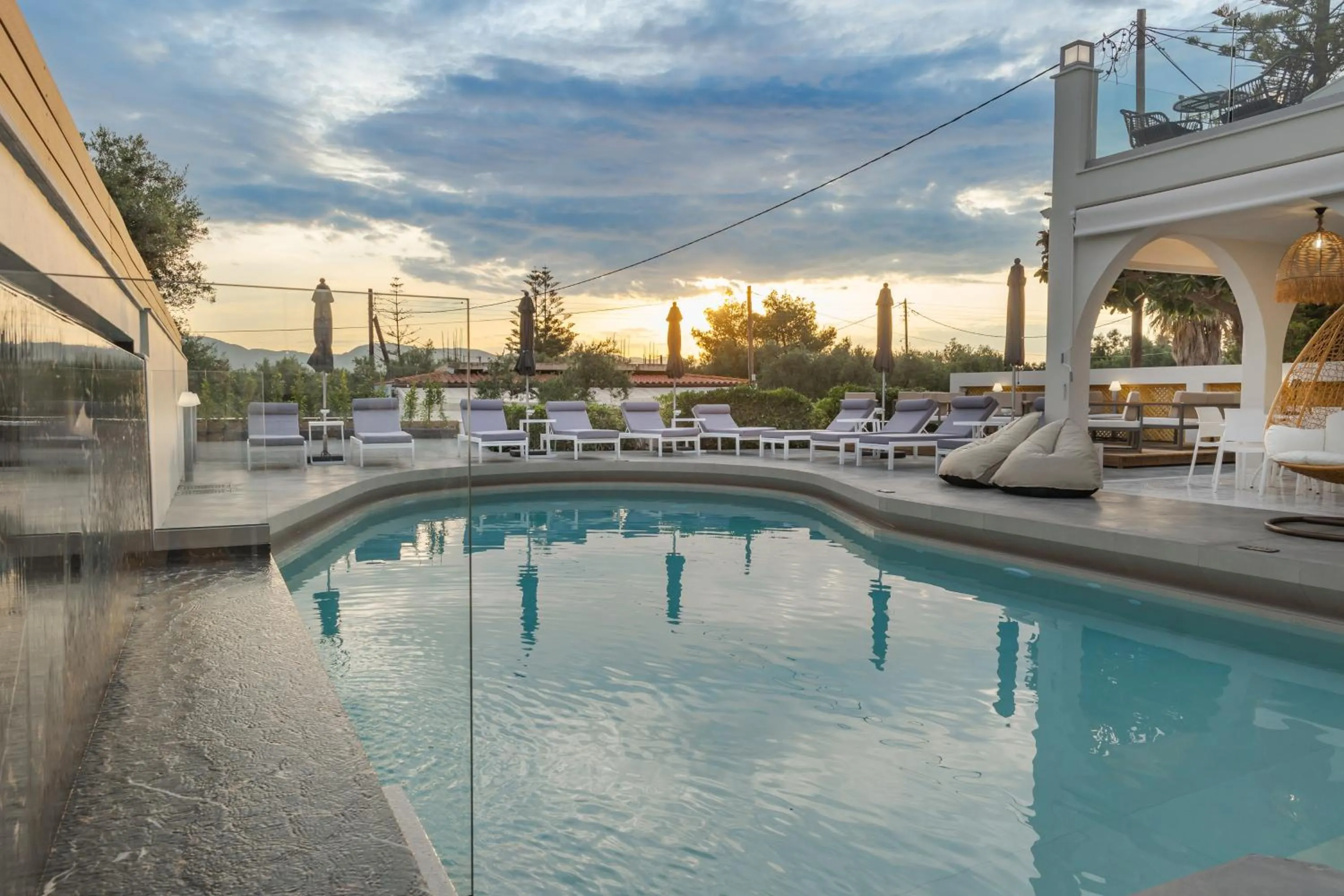 Swimming pool in Nikon Boutique Hotel