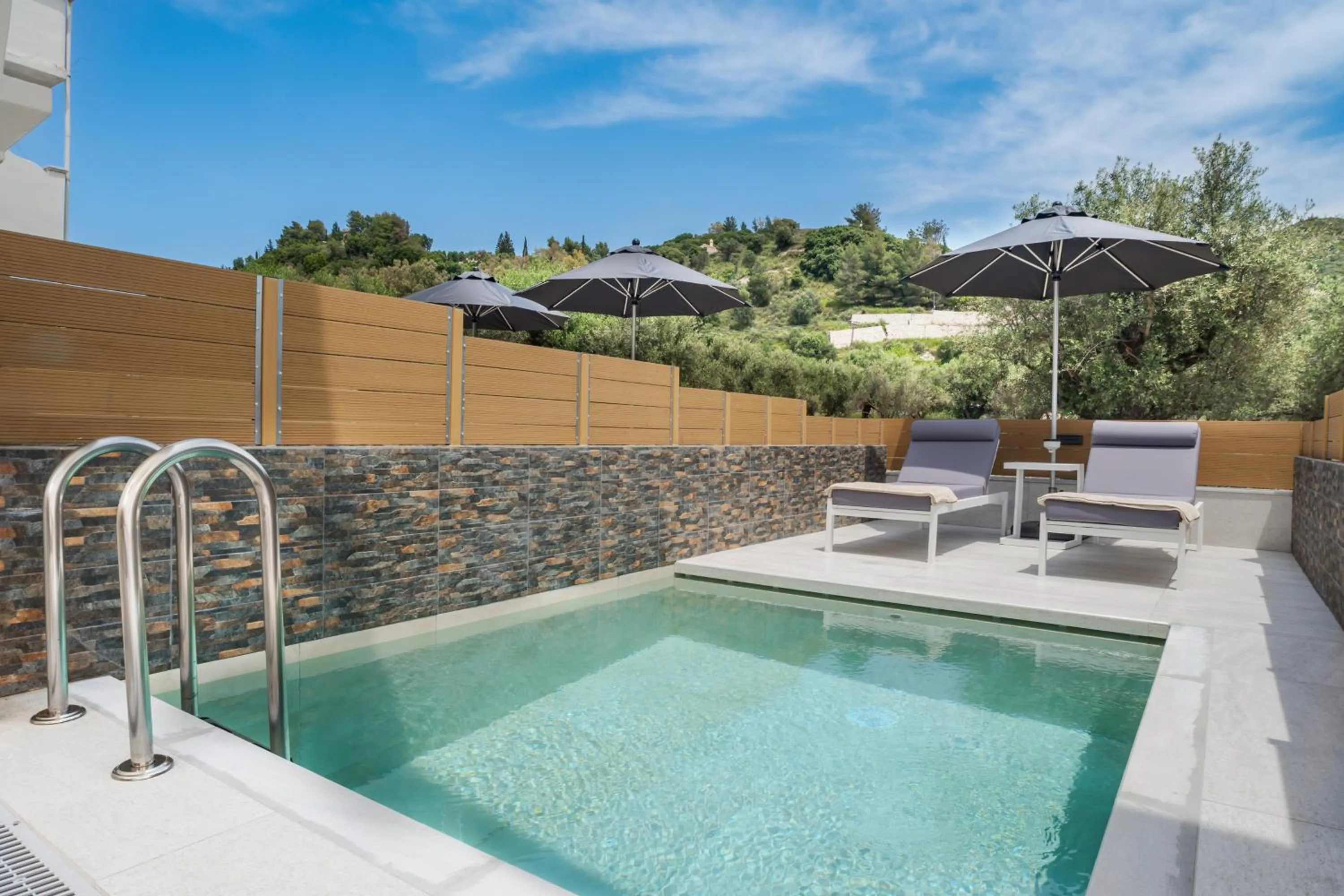 Swimming pool in Nikon Boutique Hotel