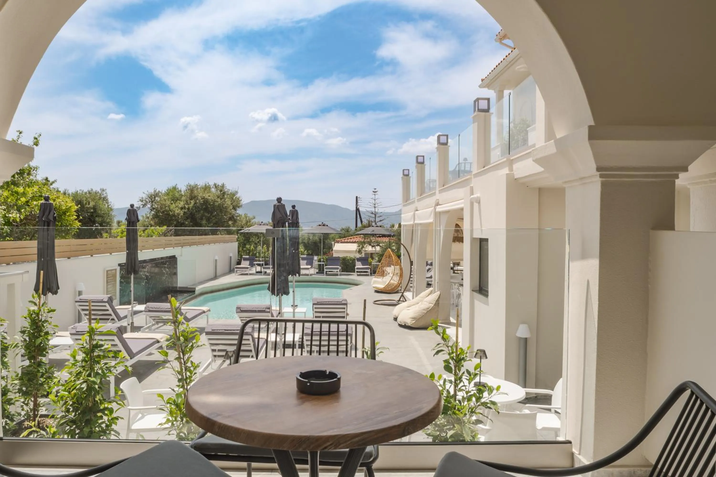 Pool view in Nikon Boutique Hotel