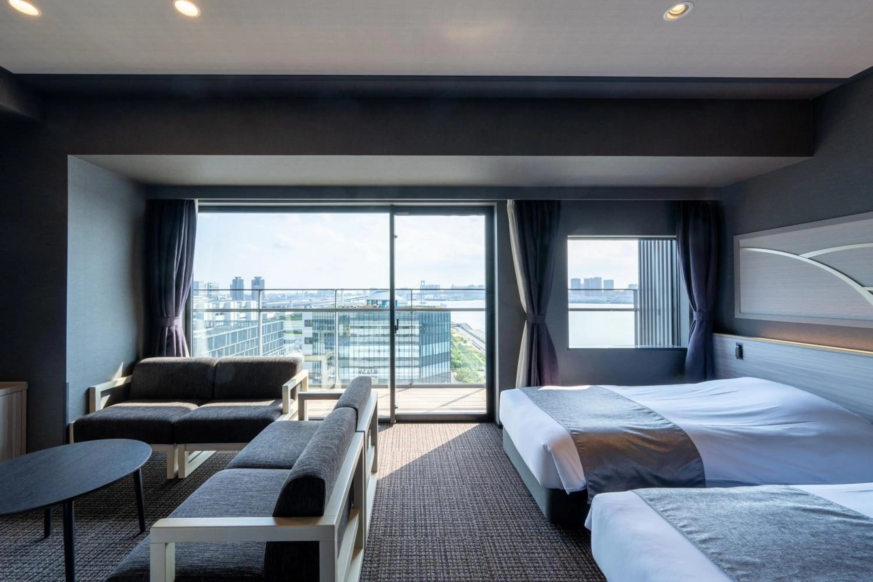 View (from property/room), Bed in La Vista Tokyo Bay