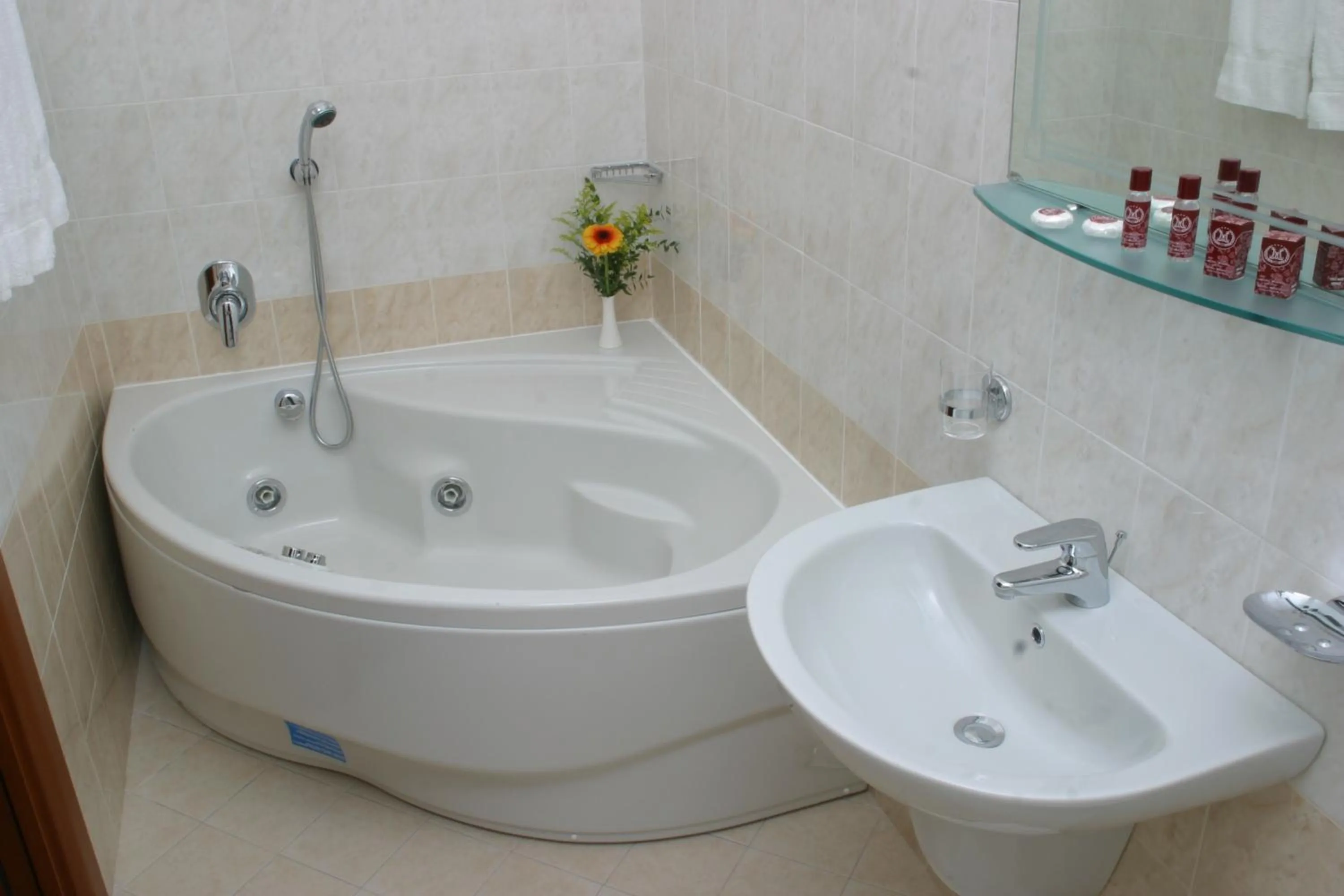 Shower in Hotel Majestic