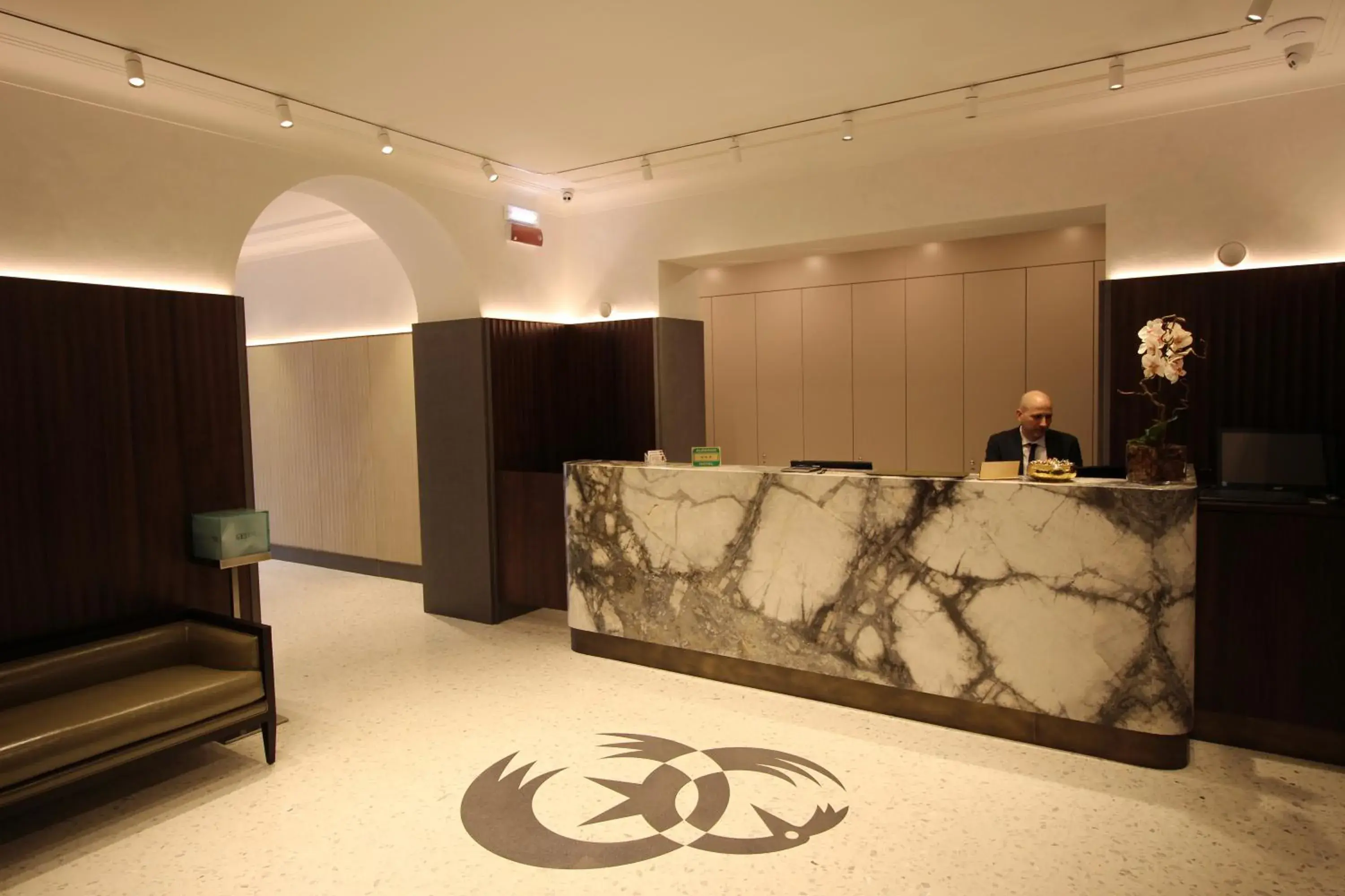 Lobby or reception in Hotel Fenice Lobby or reception in Hotel Fenice