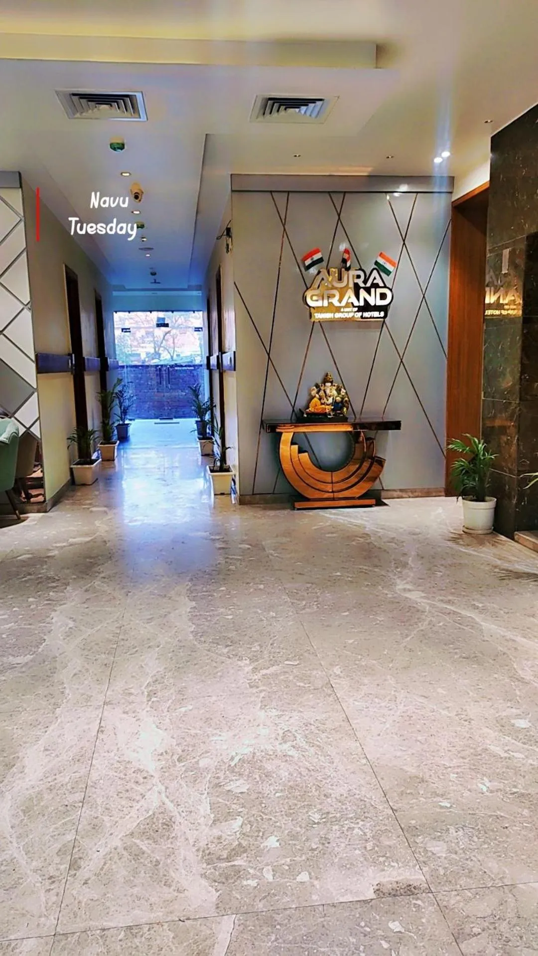 Lobby or reception in Hotel Aura Grand By Levelup Hotels