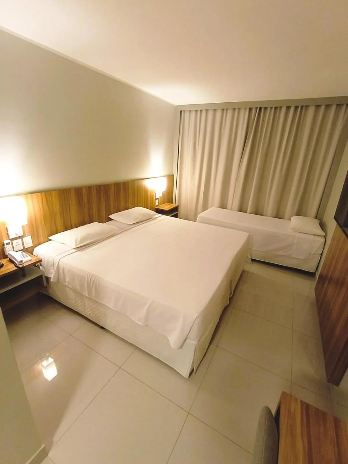 Bed in Stop Way Hotel Fortaleza