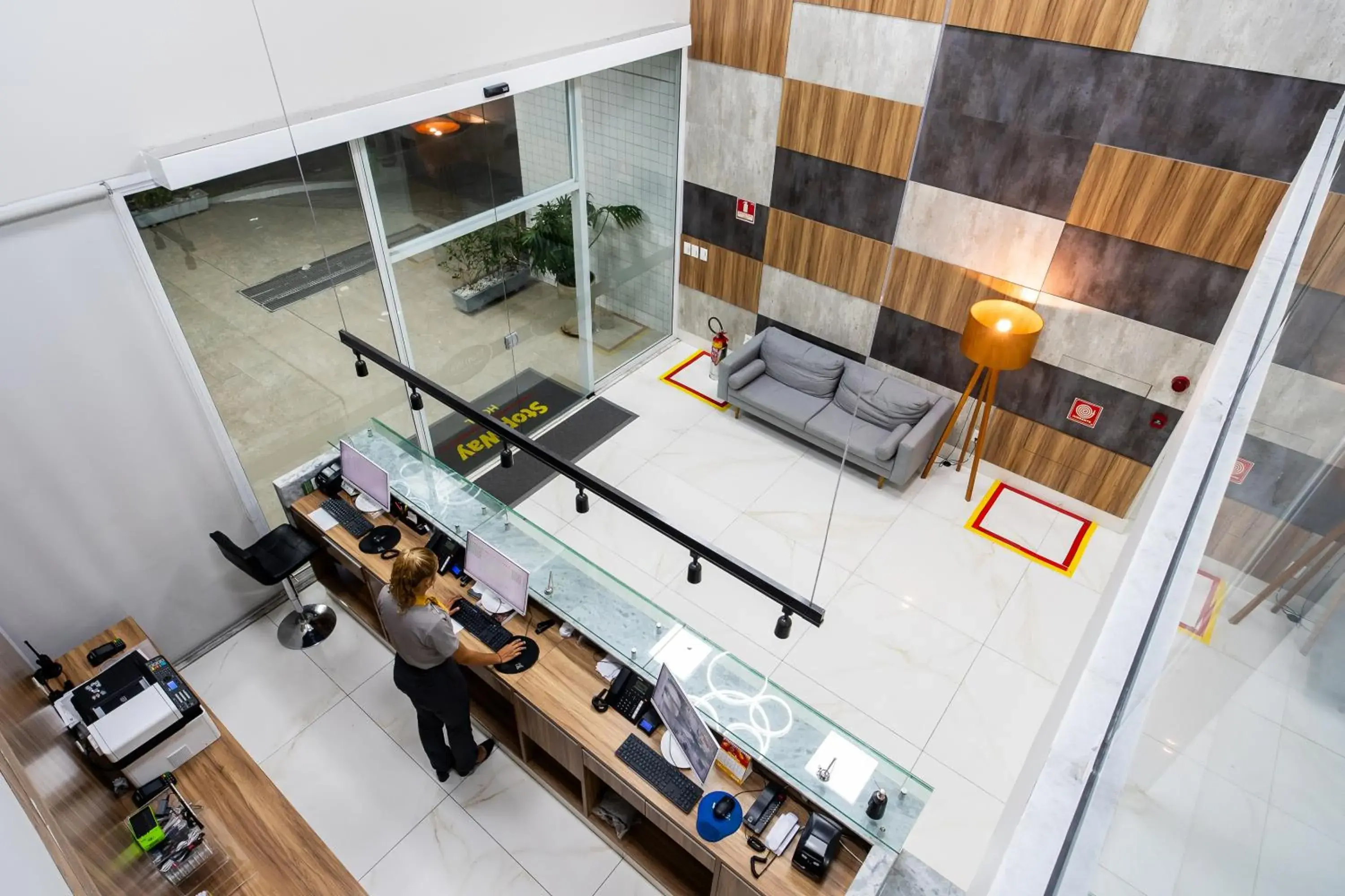 Lobby or reception in Stop Way Hotel Fortaleza Lobby or reception in Stop Way Hotel Fortaleza