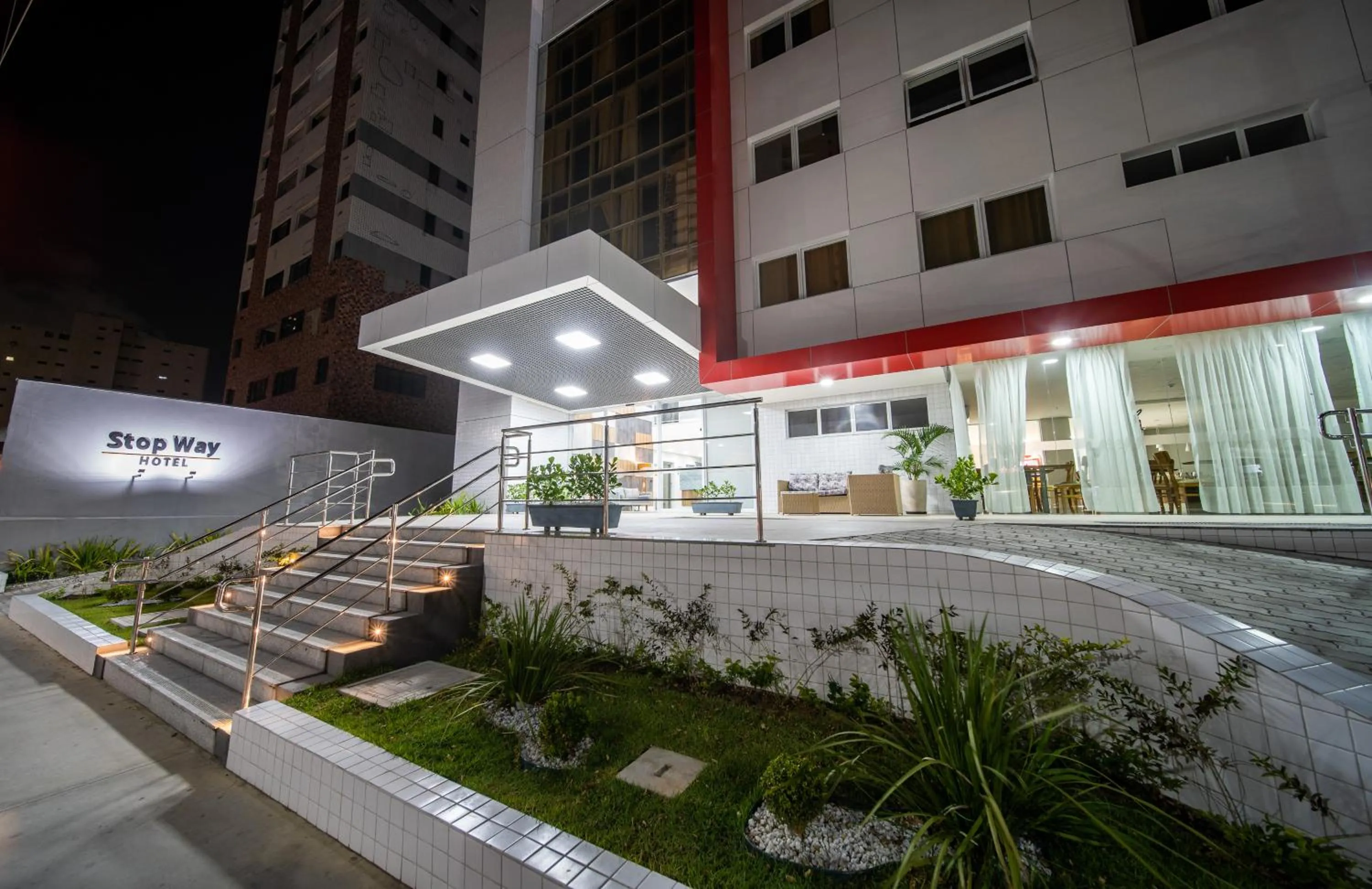 Property building in Stop Way Hotel Fortaleza