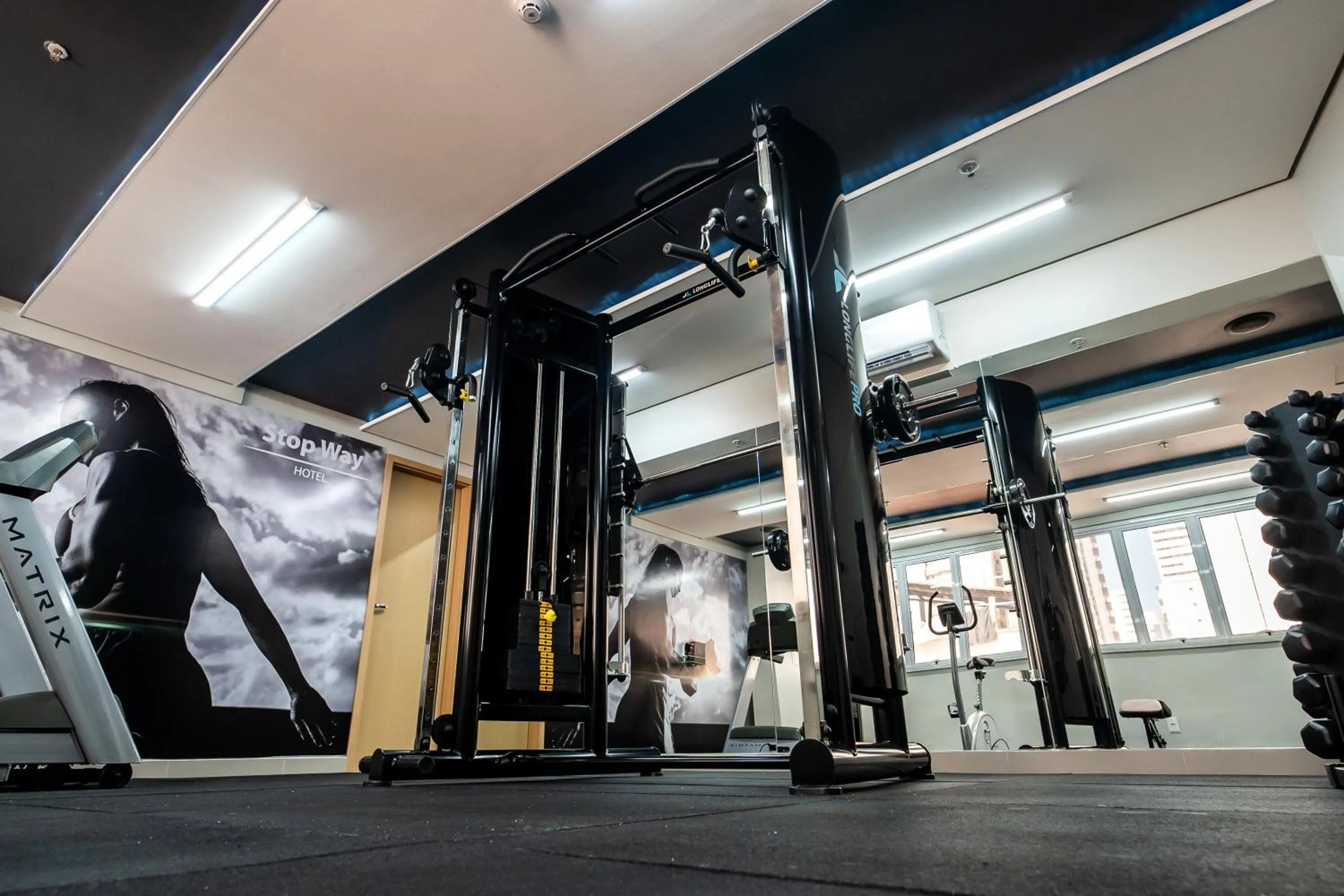 Fitness centre/facilities in Stop Way Hotel Fortaleza